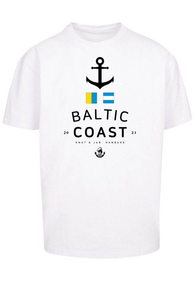 F4NT4STIC T-Shirt Ostsee Baltic Sea Knut & Jan Hamburg Print