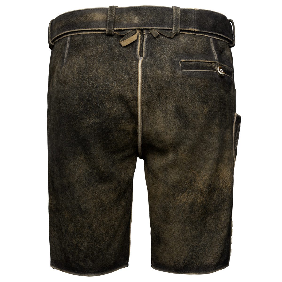 Maddox Trachtenlederhose Altrei Herren (1-tlg) Trachtenlederhose, Trachtenhose, Bayerische Lederhose, Oktoberfest
