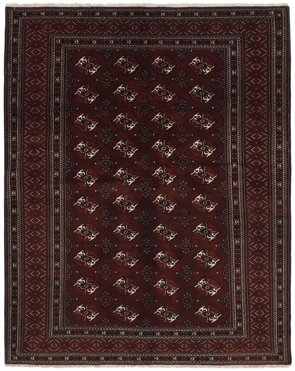 Orientteppich Turkaman 211x264 Handgeknüpfter Orientteppich / Perserteppich, Nain Trading, rechteckig, Höhe: 6 mm | Kurzflor-Teppiche