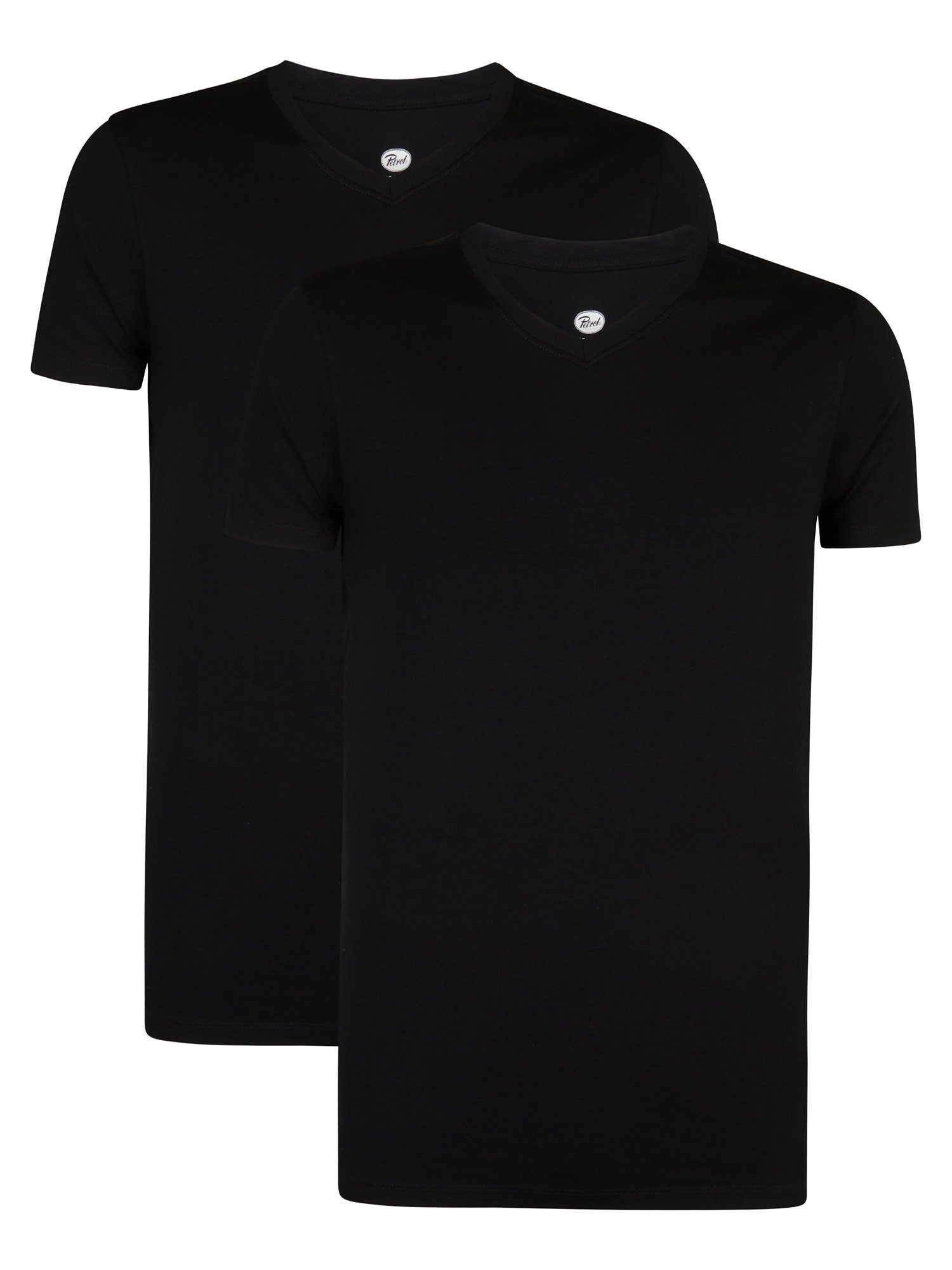 T-Shirt Men Body Fit V-Neck - 2PACK
