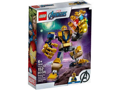 LEGO® Konstruktionsspielsteine LEGO® Marvel Super Heroes™ - Thanos Mech, (Set, 152 St)