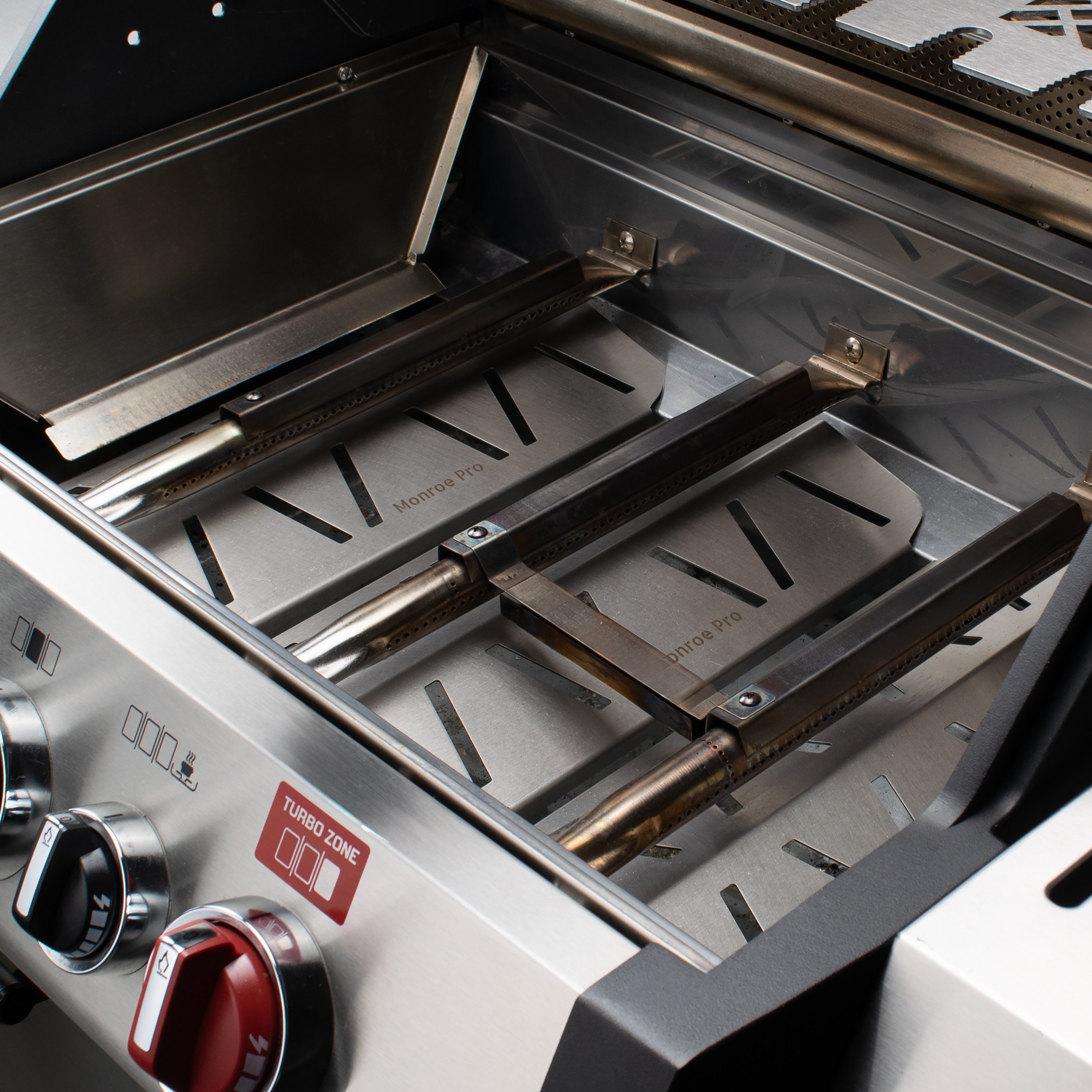 Grillrost.com BBQ Grillrost BBQ Hitzereflektor Enders Monroe Pro 3 und 4, Made in Germany