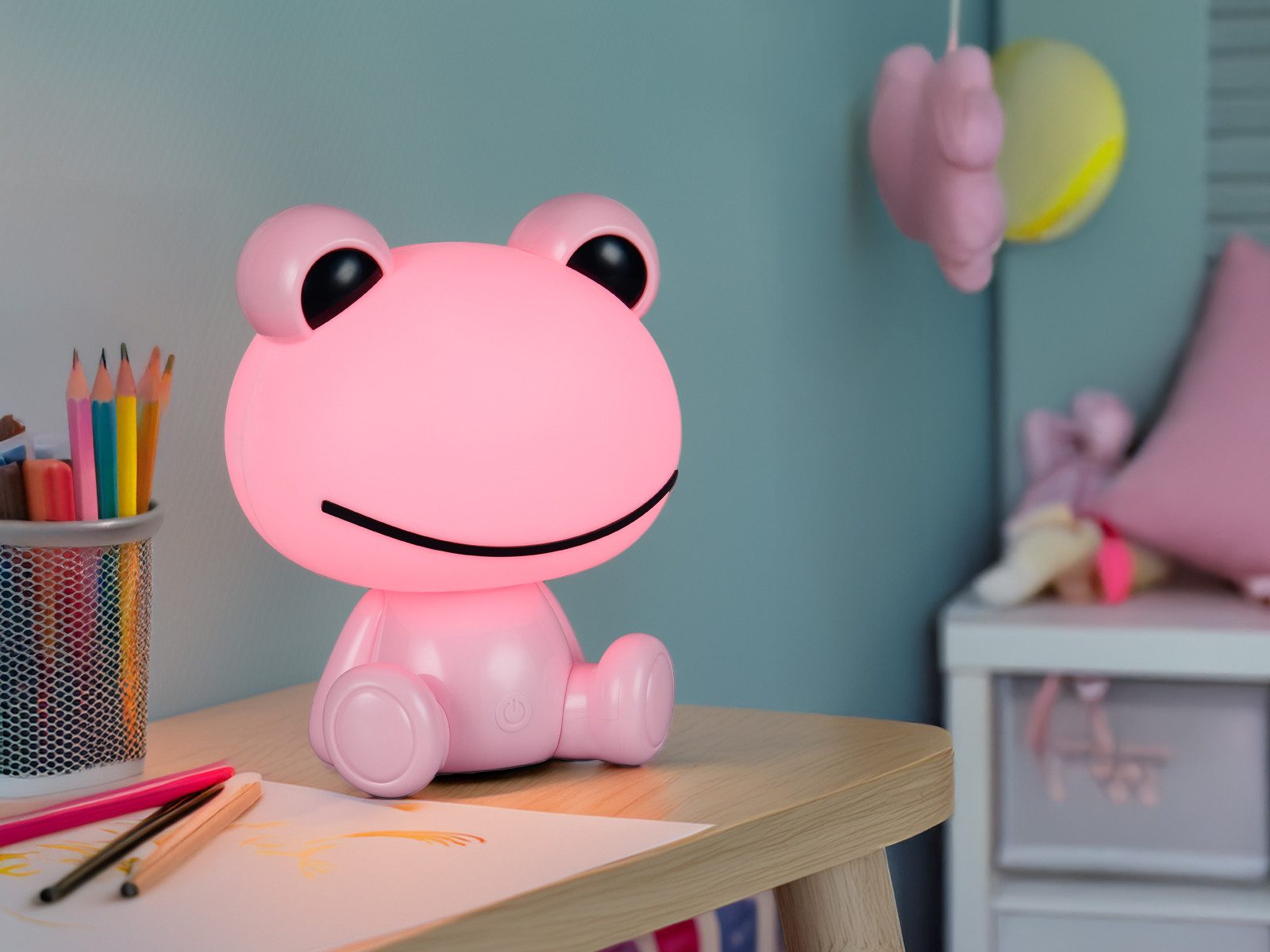 Reality Leuchten LED Nachttischlampe, Farbwechsel, LED günstig online kaufen