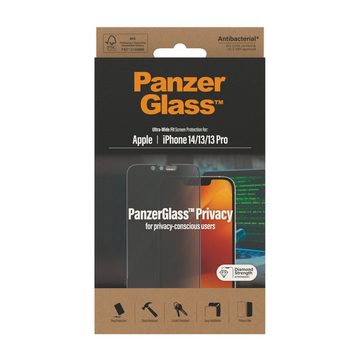 PanzerGlass iPhone 14/13/13 Pro Ultrawide Privacy AB, Displayschutzglas