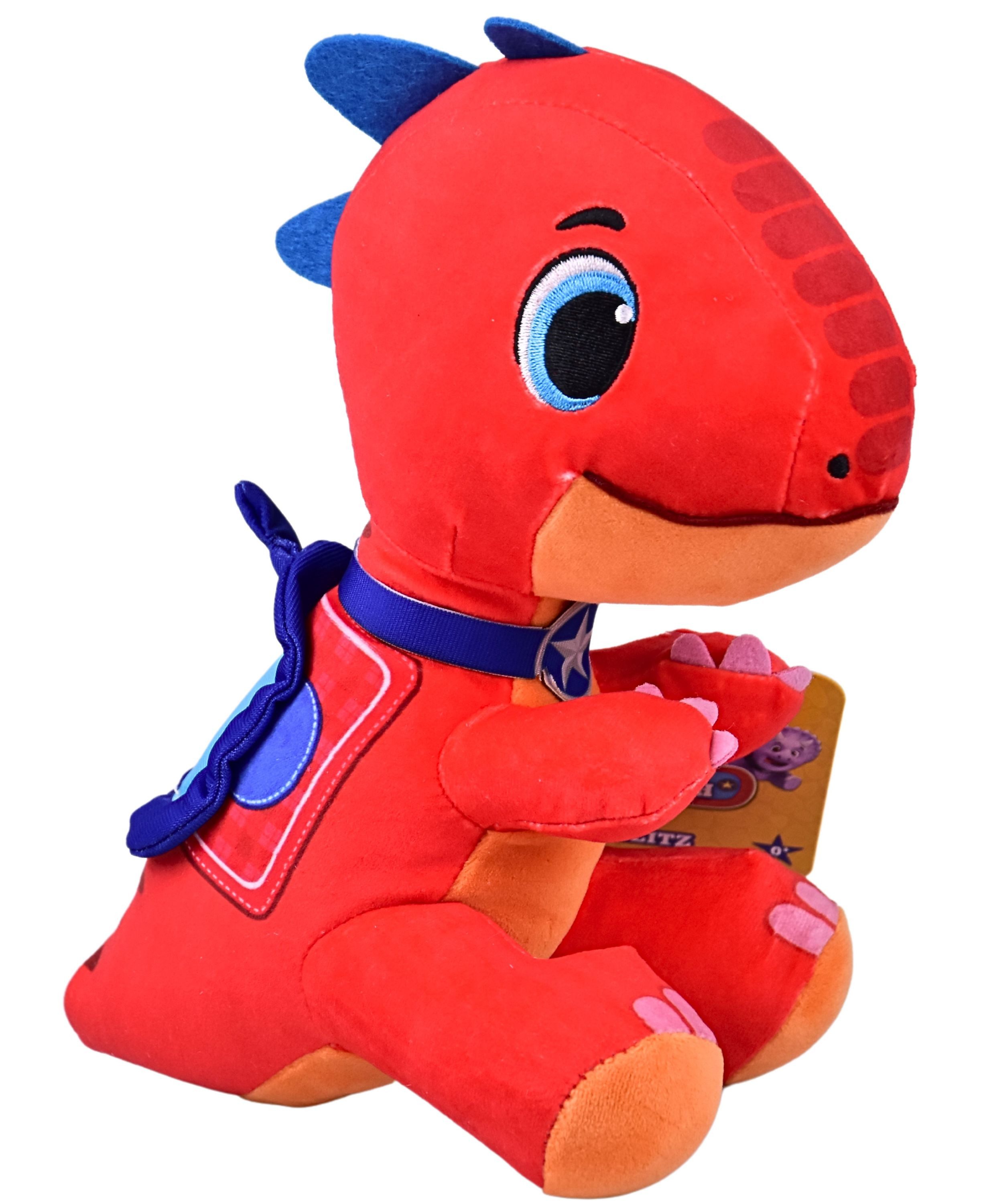 Kuscheltier Dino Ranch Blitz, Kinder Plüschtier Kuscheltier 25 cm