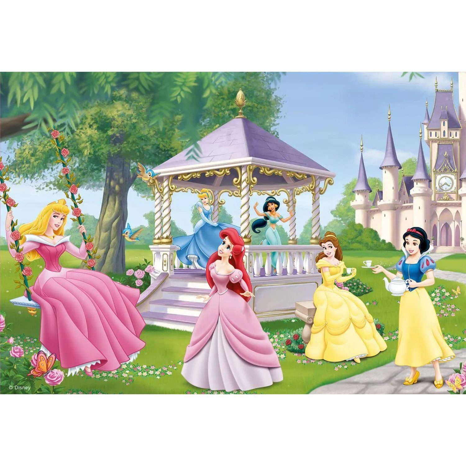 Ravensburger Puzzle Disney: Zauberhafte Prinzessinnen. Puzzle 2 x 24 Teile, 24 Puzzleteile