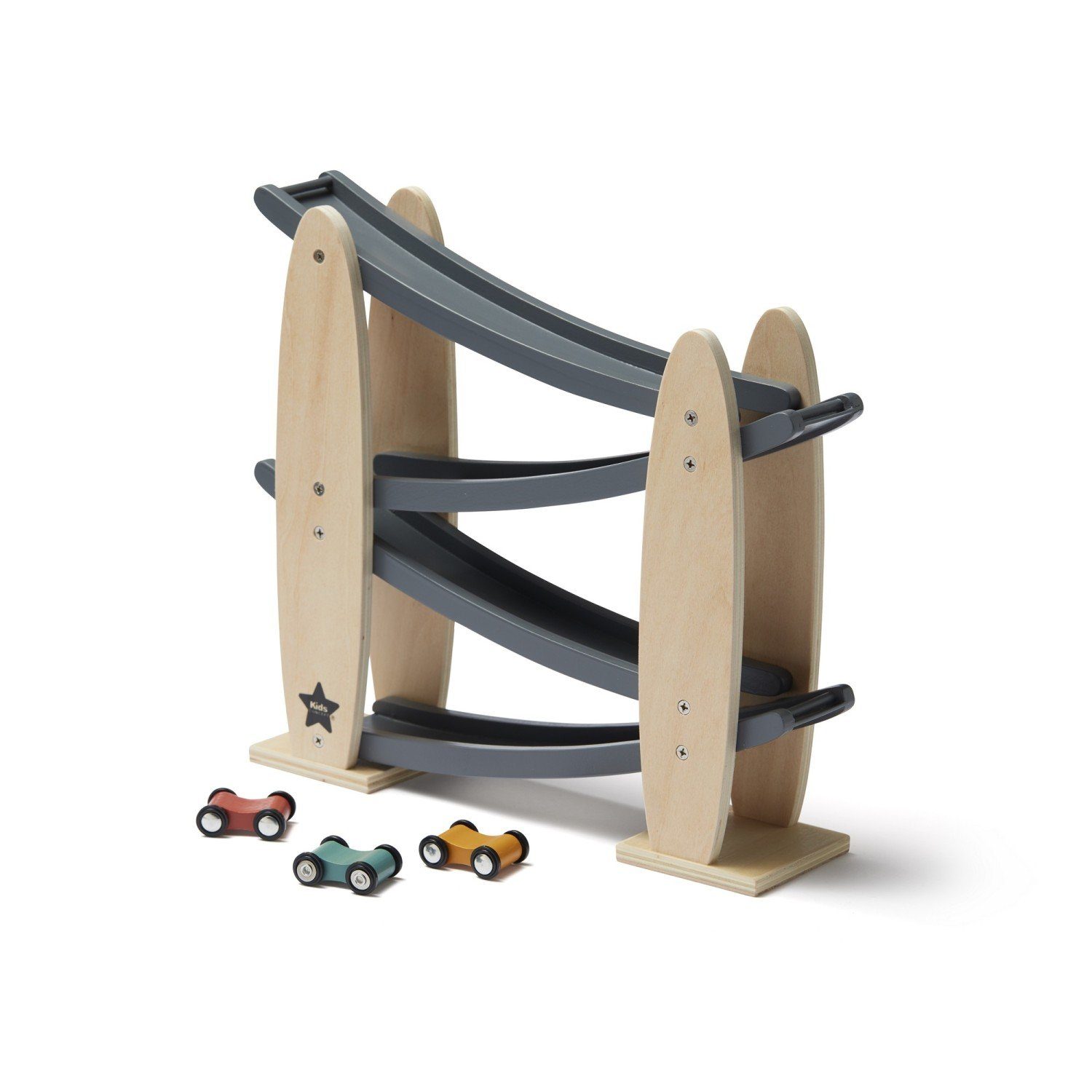 Kids Concept Kugelbahn Kugelbahn Aiden mit 3 Autos