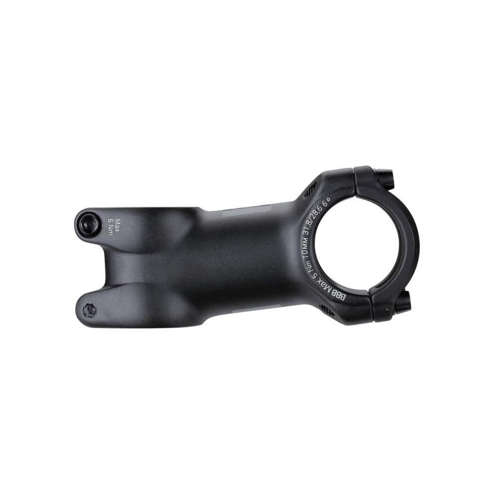 BBB Fahrradlenker BBB Vorbau RoadForce +/-6D 31.8 70mm schwarz