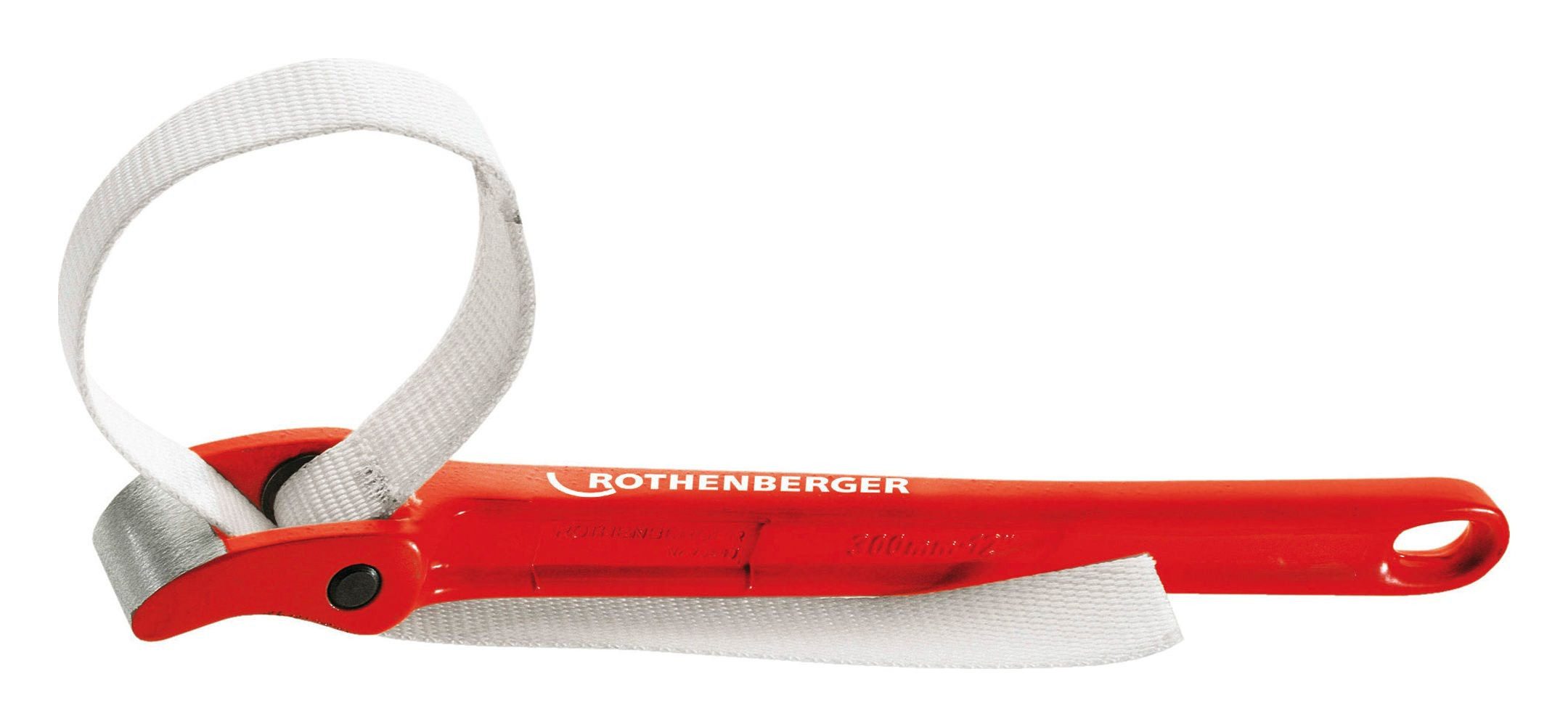 Rothenberger Rohrzange, Gurtrohr- und Armaturenzange 90 mm