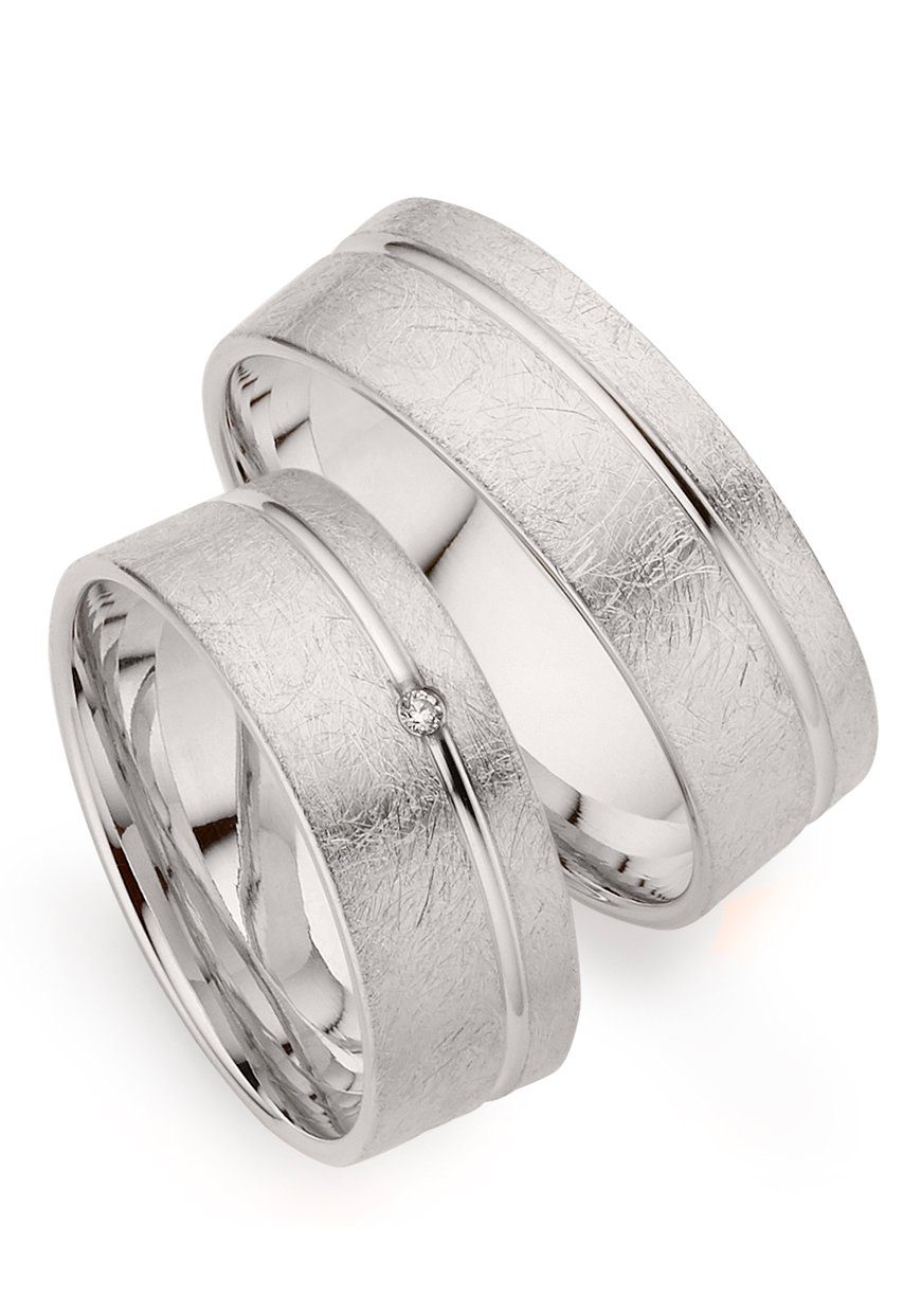 Phönix Trauring Ювелирные изделия Geschenk Silber 925 Trauring Ehering LIEBE versch. Вариантыn, Made in Germany - wahlweise mit oder ohne Brillant