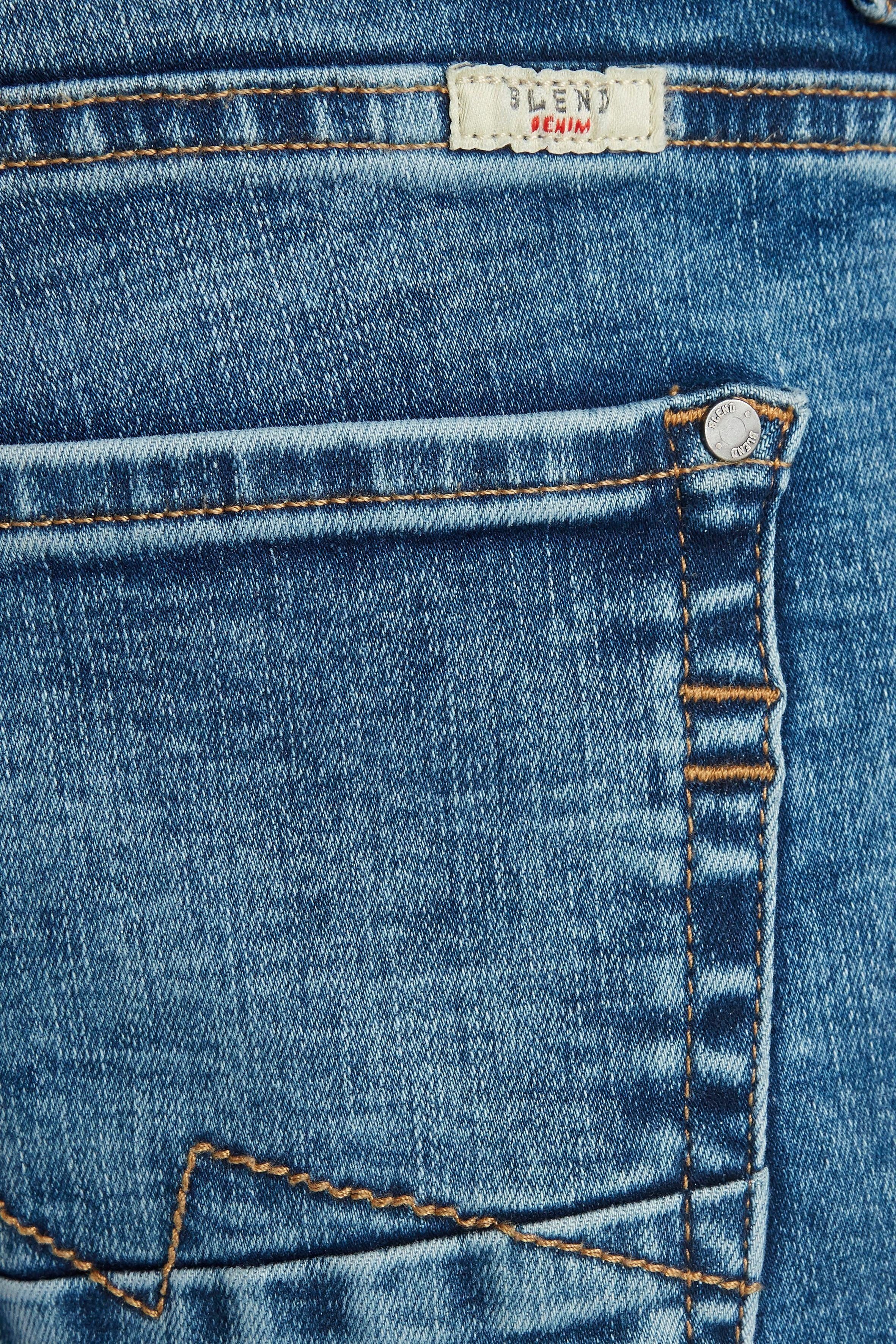 Slim-fit-Jeans Multiflex mid-blue-washed Jet Blend