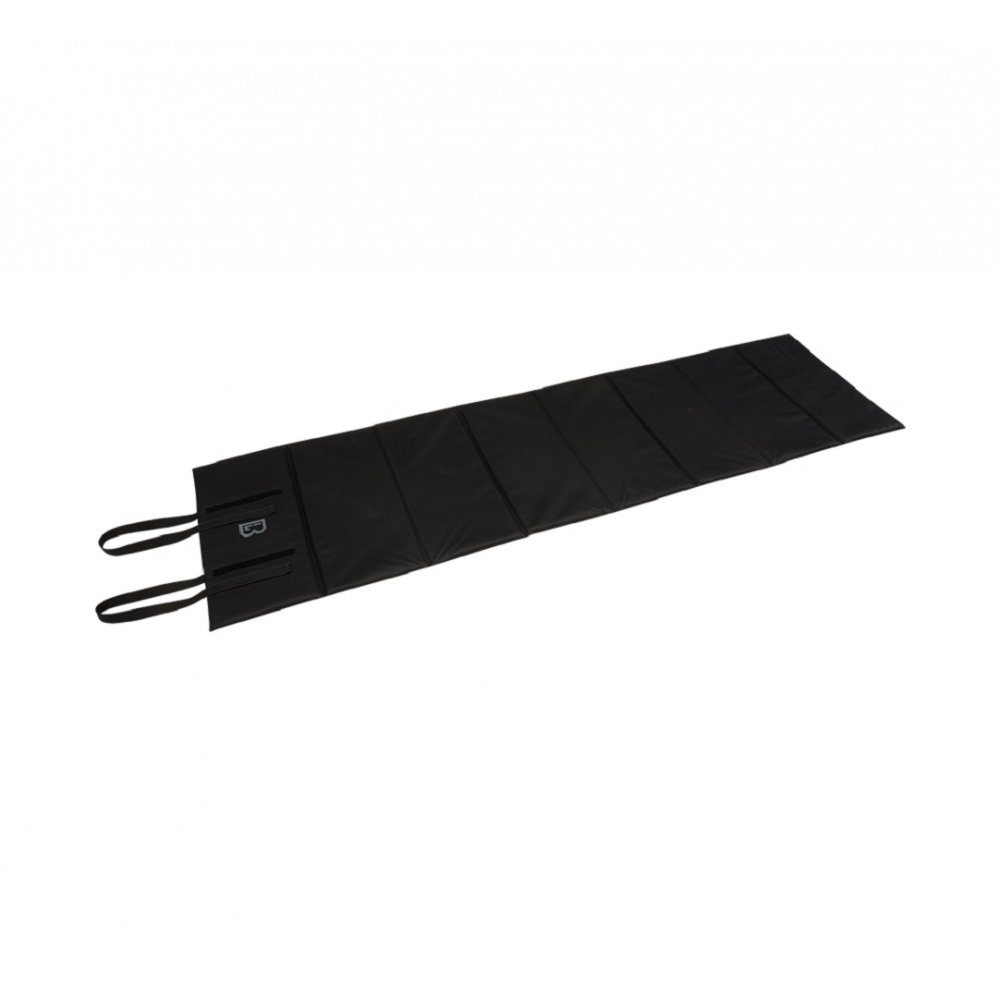 Brandit Isomatte Iso Mattress Molle - black, (Set, 1-tlg., Verschlussriemen mit Klettverschluss), praktische Z-Faltung