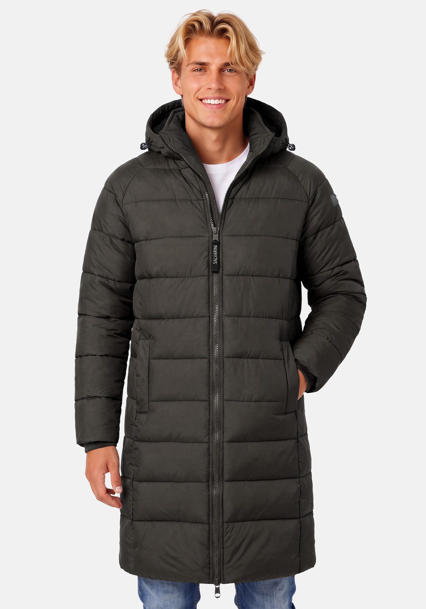 Alessandro Salvarini Winterjacke ASLoongi mit warmem Teddyfell und abnehmbarer Kapuze – Bild 2 von 5