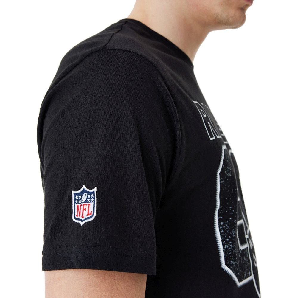 Print-Shirt Las DISTRESSED Vegas New Era Raiders NFL