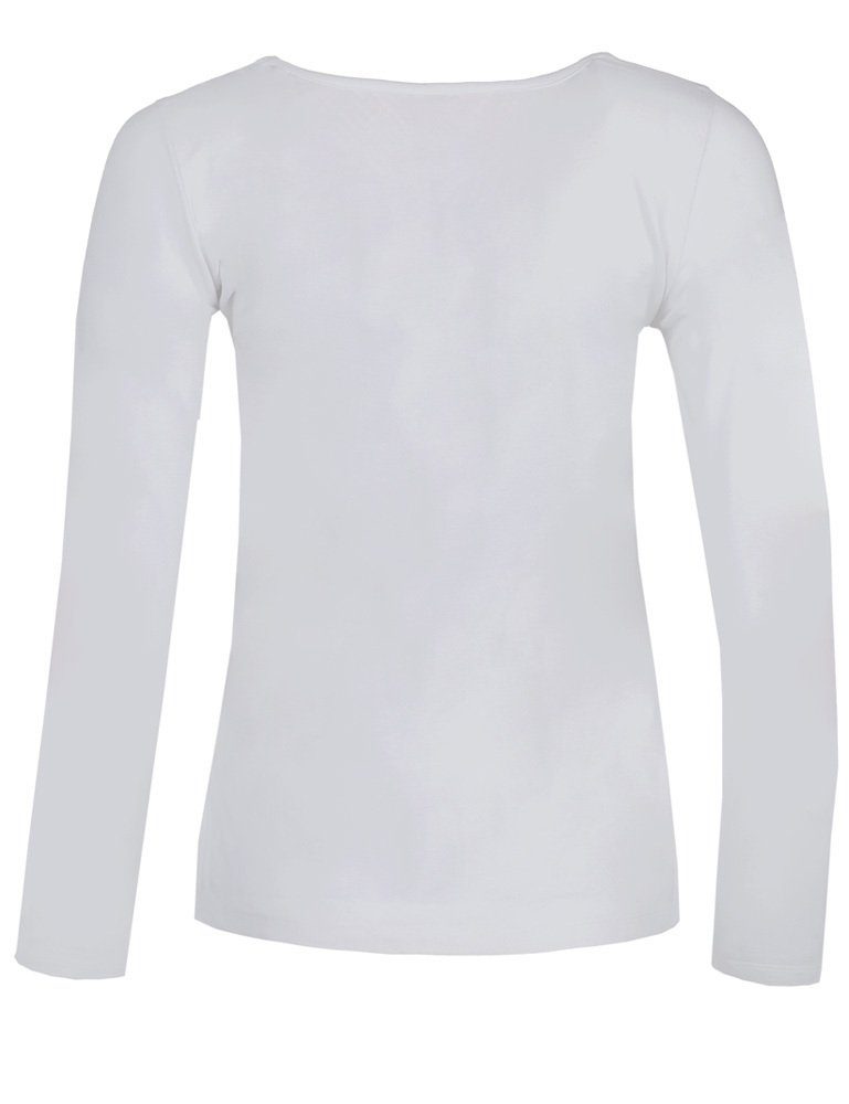 Piz Palü T-Shirt Piz Palü Damen Langarmshirt 'Gerach' mit Hirsch S