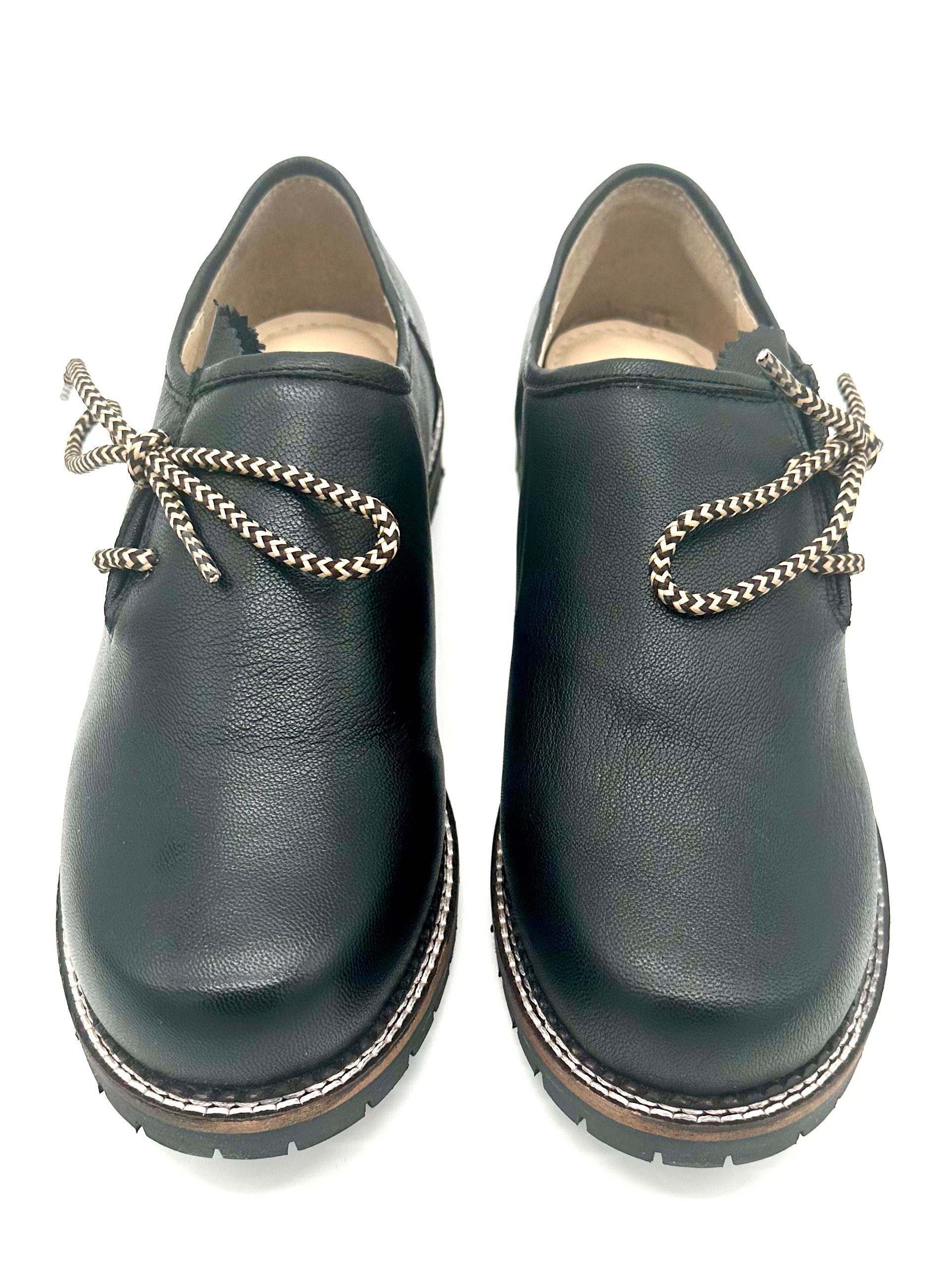 FUCHS Trachtenschuhe braun-antik Nappaleder Schnürschuh (2-tlg) günstig online kaufen