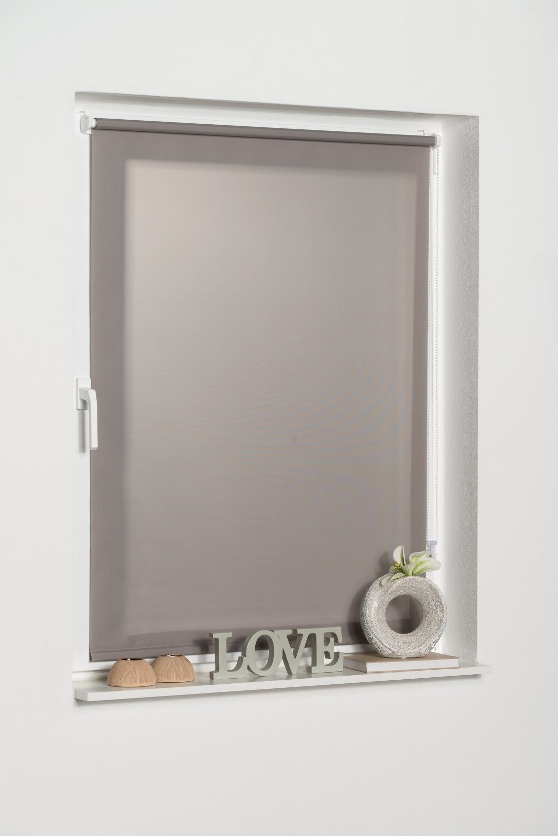 Seitenzugrollo Klemmfix-Rollo, K-HOME, Klemmfix, Länge 150 bis 200 cm abrol günstig online kaufen