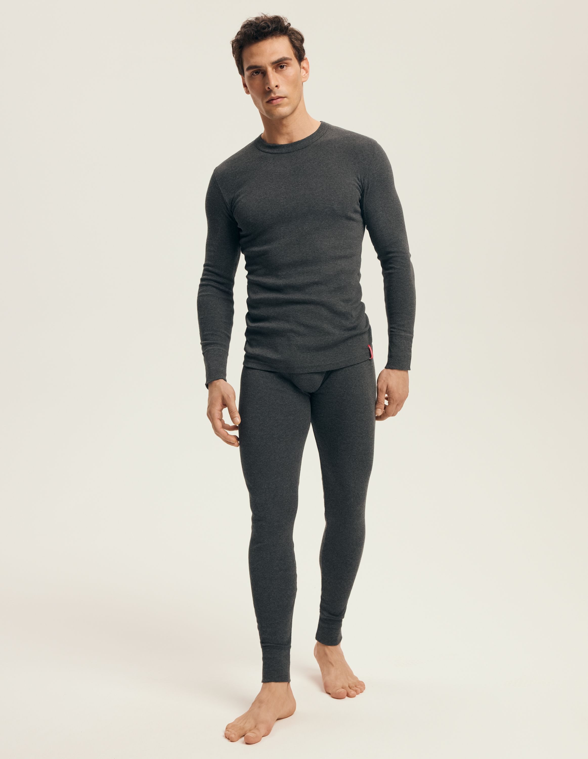 Henderson Lange Unterhose Lange Unterhose Classic, reine Baumwolle, mit Beinbündchen