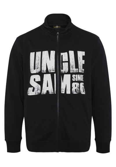 Uncle Sam Sweatjacke im Logo-Look