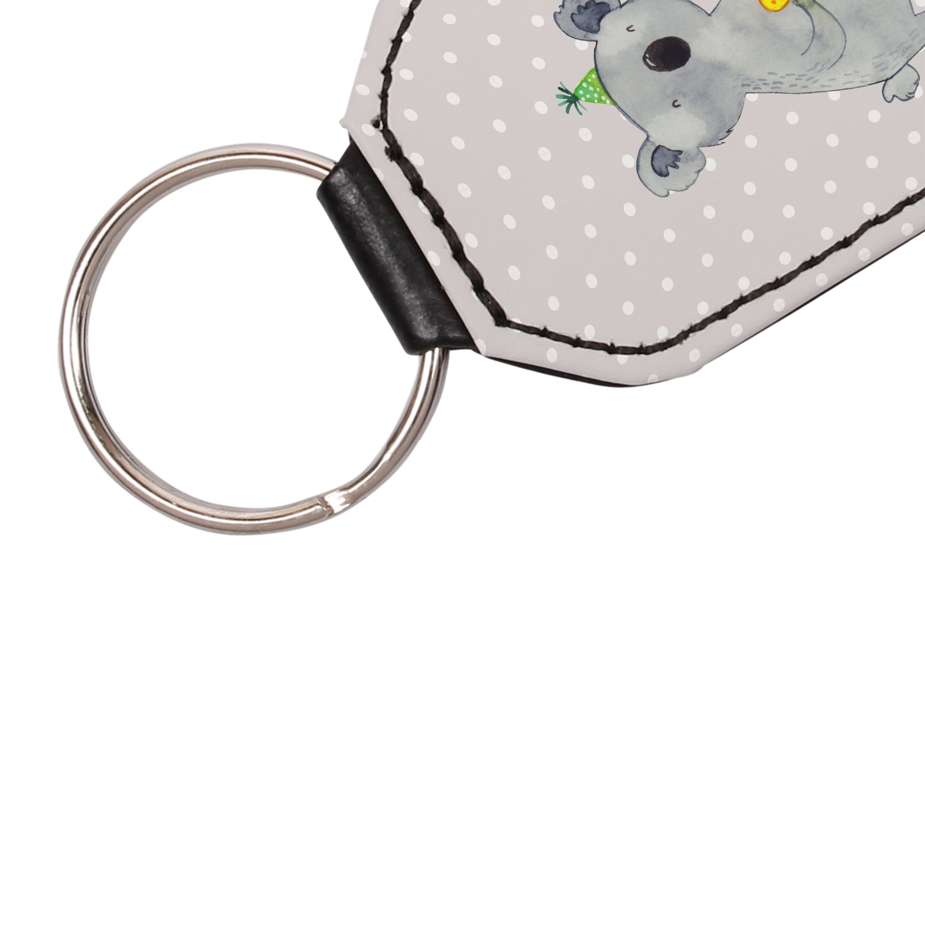 - Schlüsselanhänger Pastell Grau Panda Mr. Taschenanhänger, Geschenk Koalabär, Sch Koala Party, & Mrs. (1-tlg) -