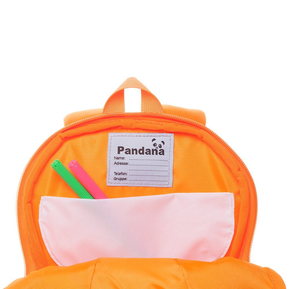 Kindergartenrucksack zur Jahren Kinderrucksack Tommy waschbar leicht Pandana reinigendes 2 Brustgurt ab Tiger Neoprenmaterial, mit Anit-Lost-System), strapazierfähiges, (inkl.