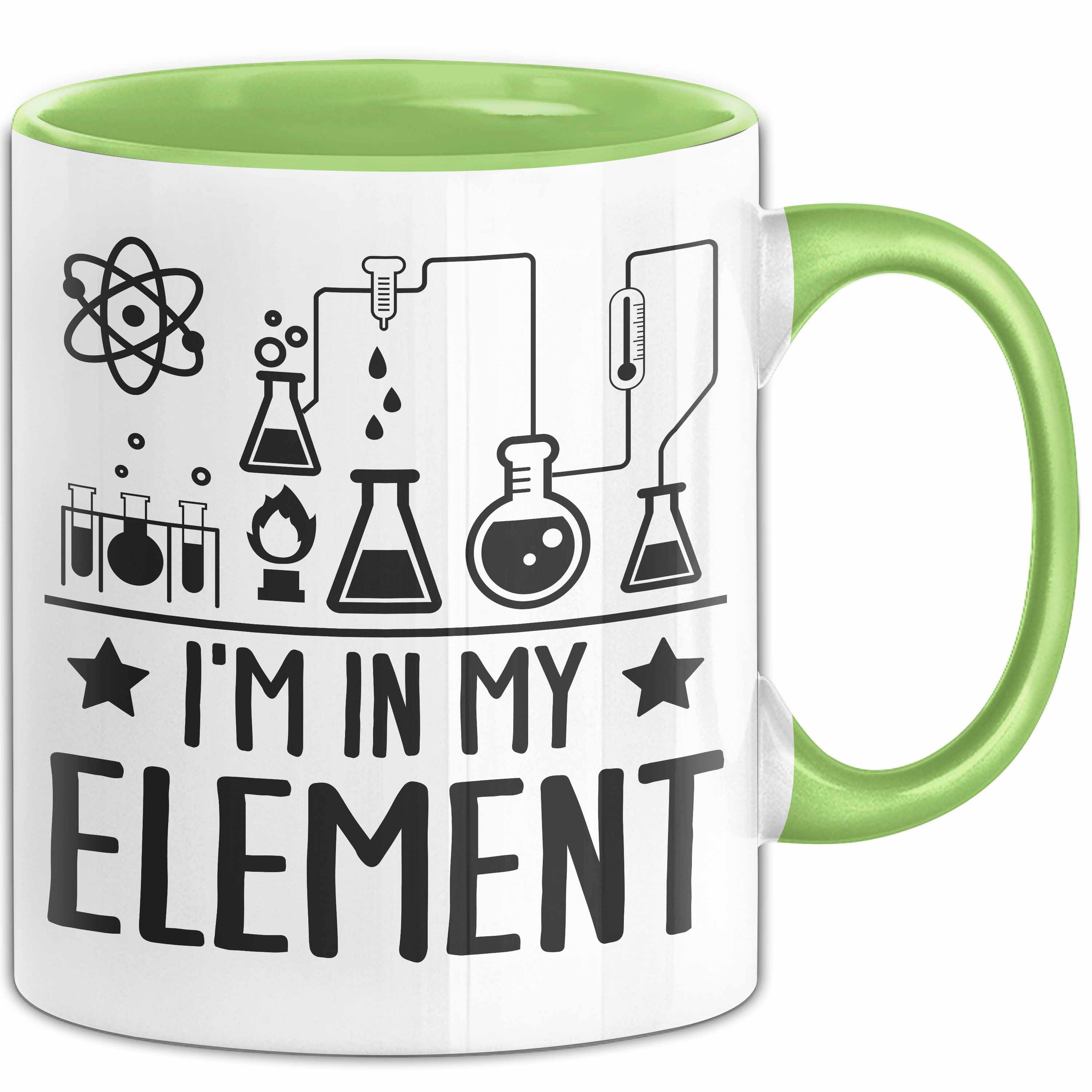 Tasse Chemiker Tasse Geschenk Im In My Element Gescehenkidee Chemie-Studente