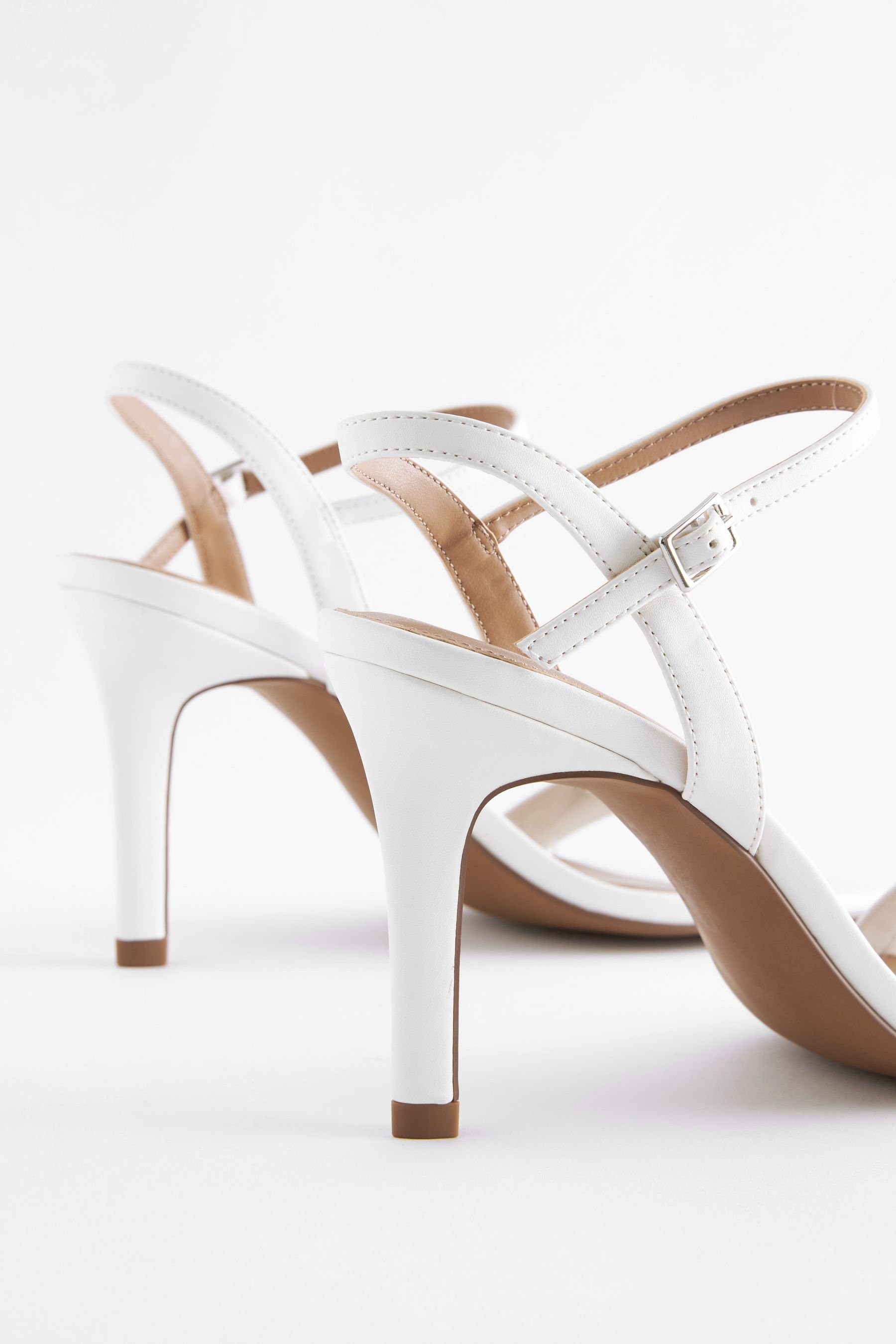 Sandaletten Forever Absatz schmalem Next Comfort® Sandalette White (1-tlg) mit