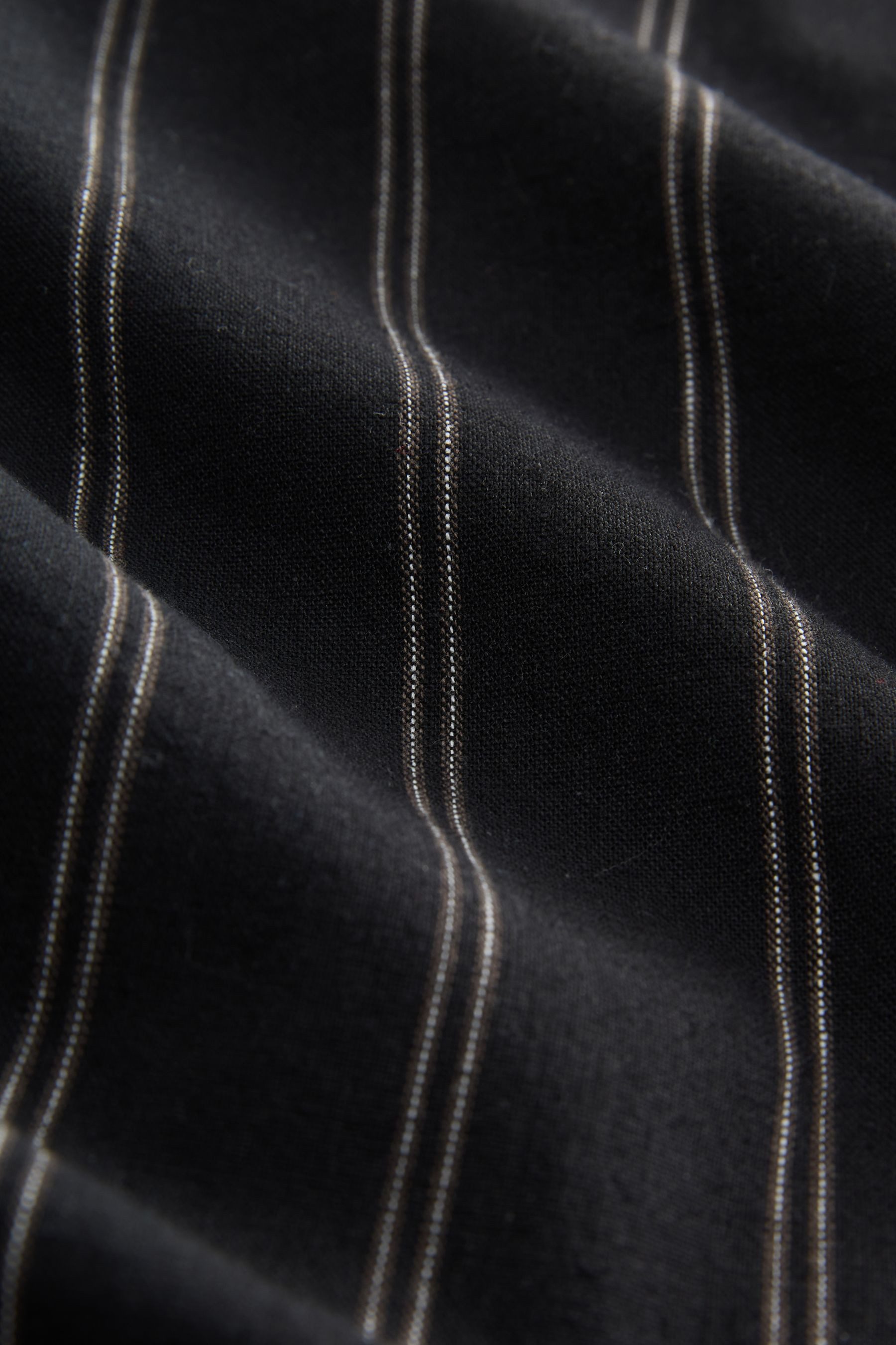 Next Leinenhose Gestreifte Hose aus Baumwolle und Leinen (1-tlg) günstig online kaufen