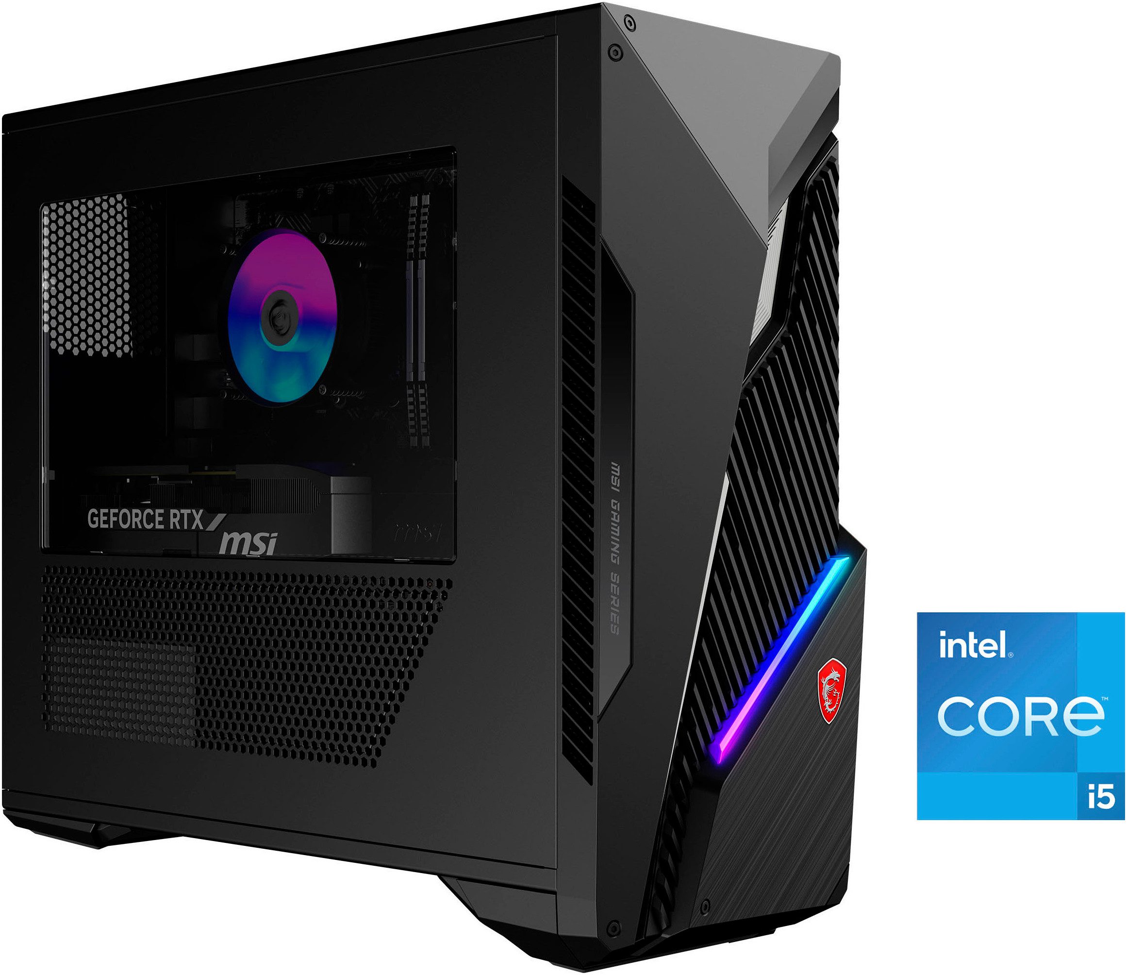 MSI MAG Infinite S3 14NVN5-3036DE RTX 5060 Ti 16G Gaming-PC (Intel Core i5 14400F, GeForce RTX 5060 Ti 16G, 16 GB RAM, 1000 GB SSD, Luftkühlung)
