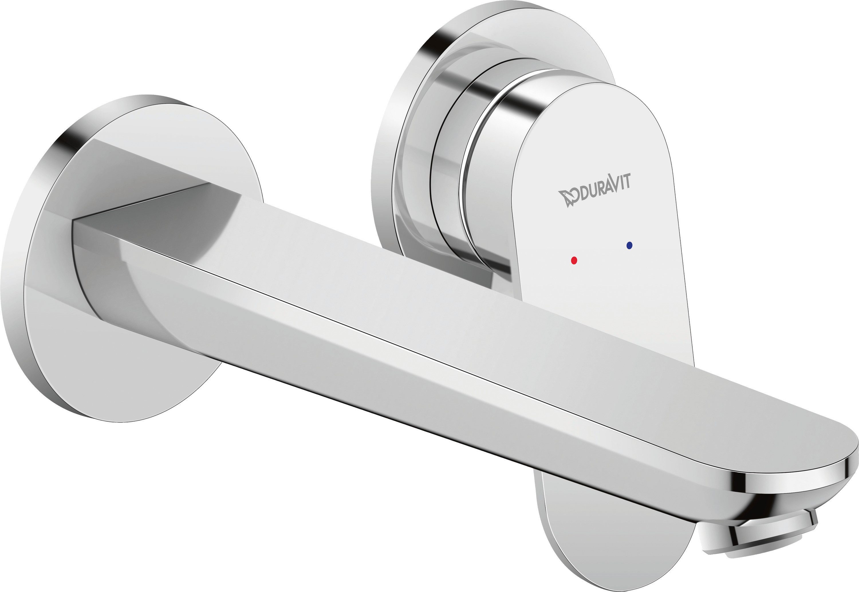 Duravit Unterputzarmatur Wave Chrom Waschtisch UP Waschtischarmatur Wandmontage Wave Chrom