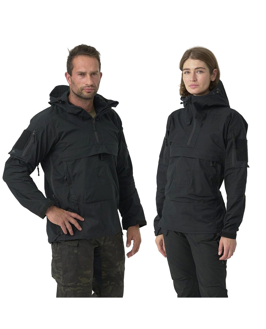 Helikon-Tex Anorak Tracer Anorak Jacket - Polycotton Stretch Ripstop Black