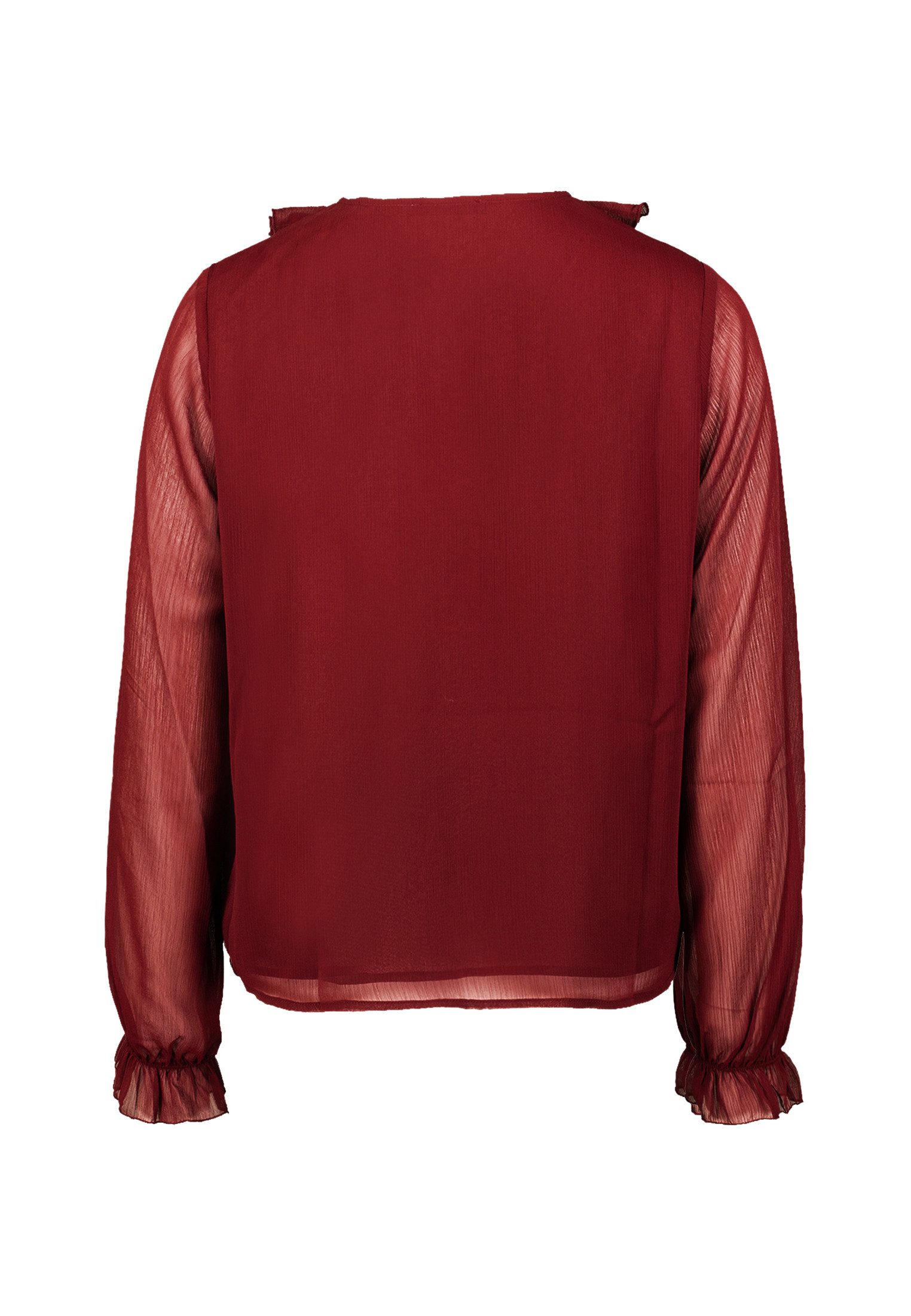 Zero Chiffonbluse Damen mit Volants