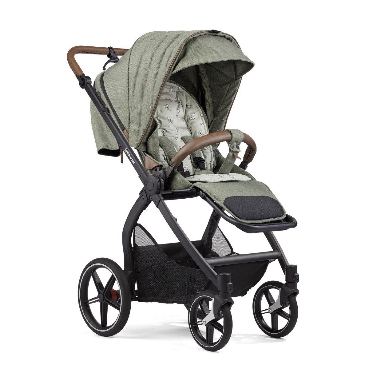 Gesslein Kombi-Kinderwagen Gesslein FX4 Swing 2in1 Kinderwagen-Set inkl. Babywanne Lyx 380380