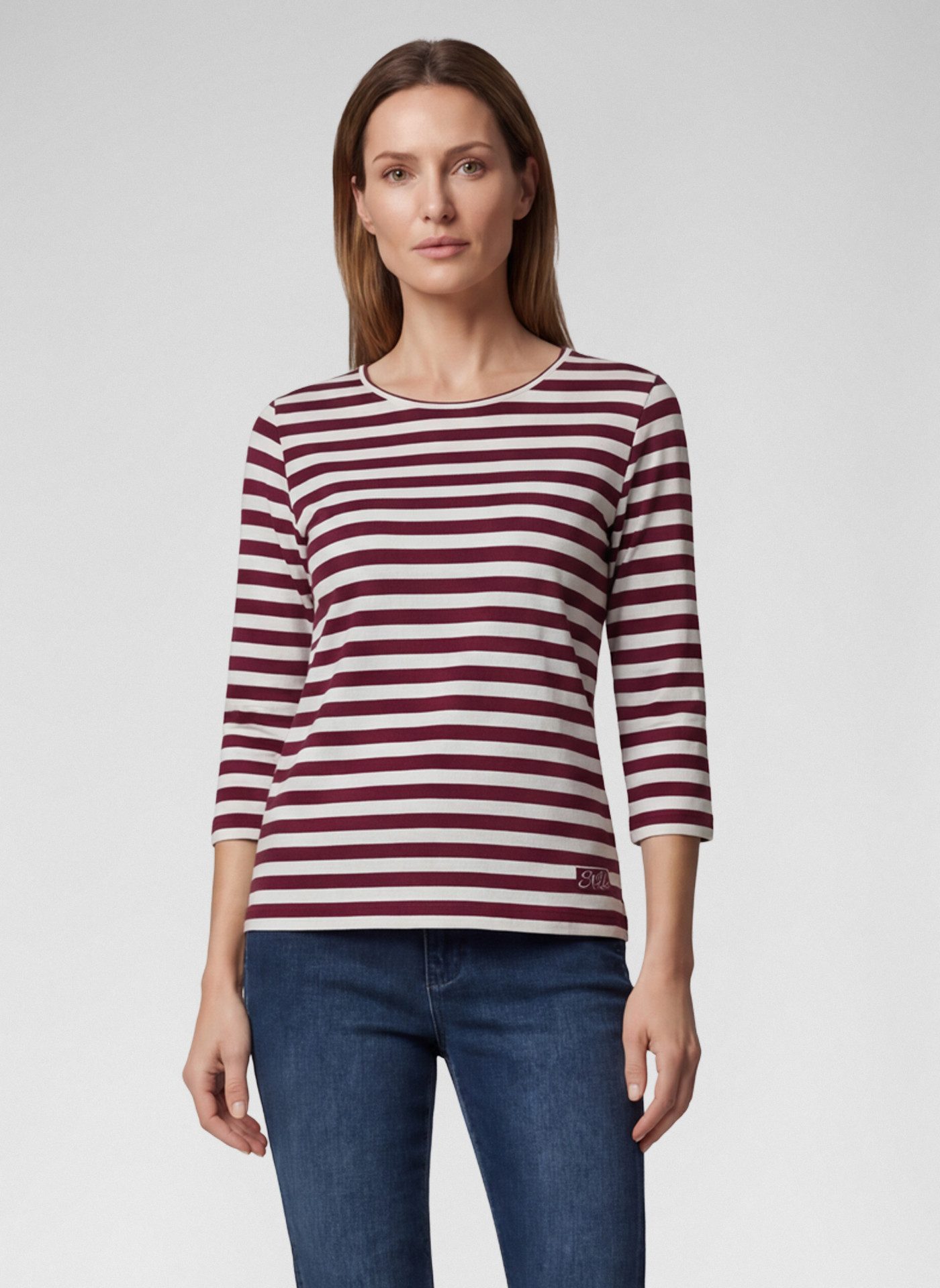 Rabe 3/4-Arm-Shirt im Streifen-Look