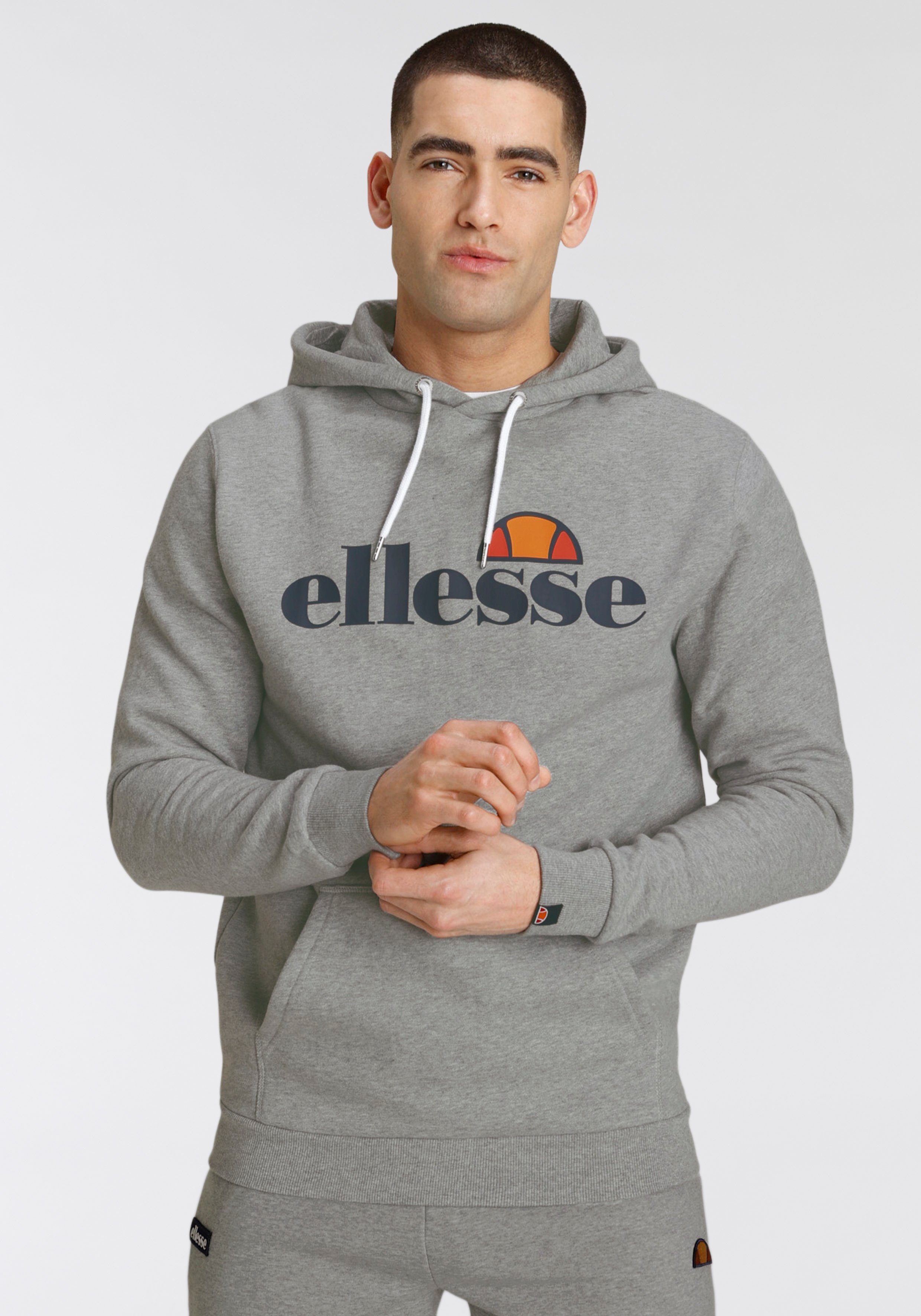 Ellesse Kapuzensweatshirt GOTTERO Marl SL OH HOODY Grey