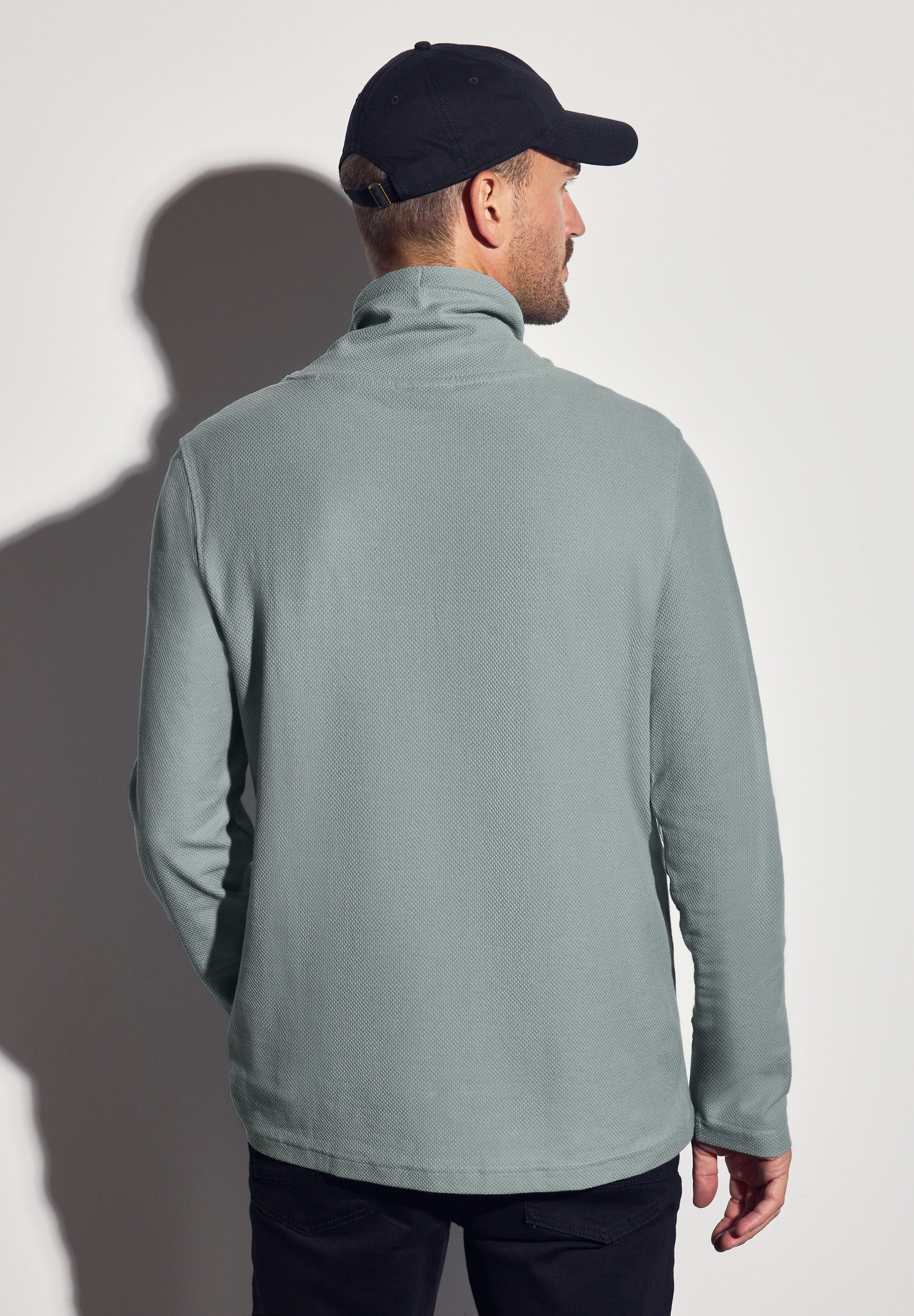 STREET ONE MEN T-Shirt aus reiner Baumwolle günstig online kaufen