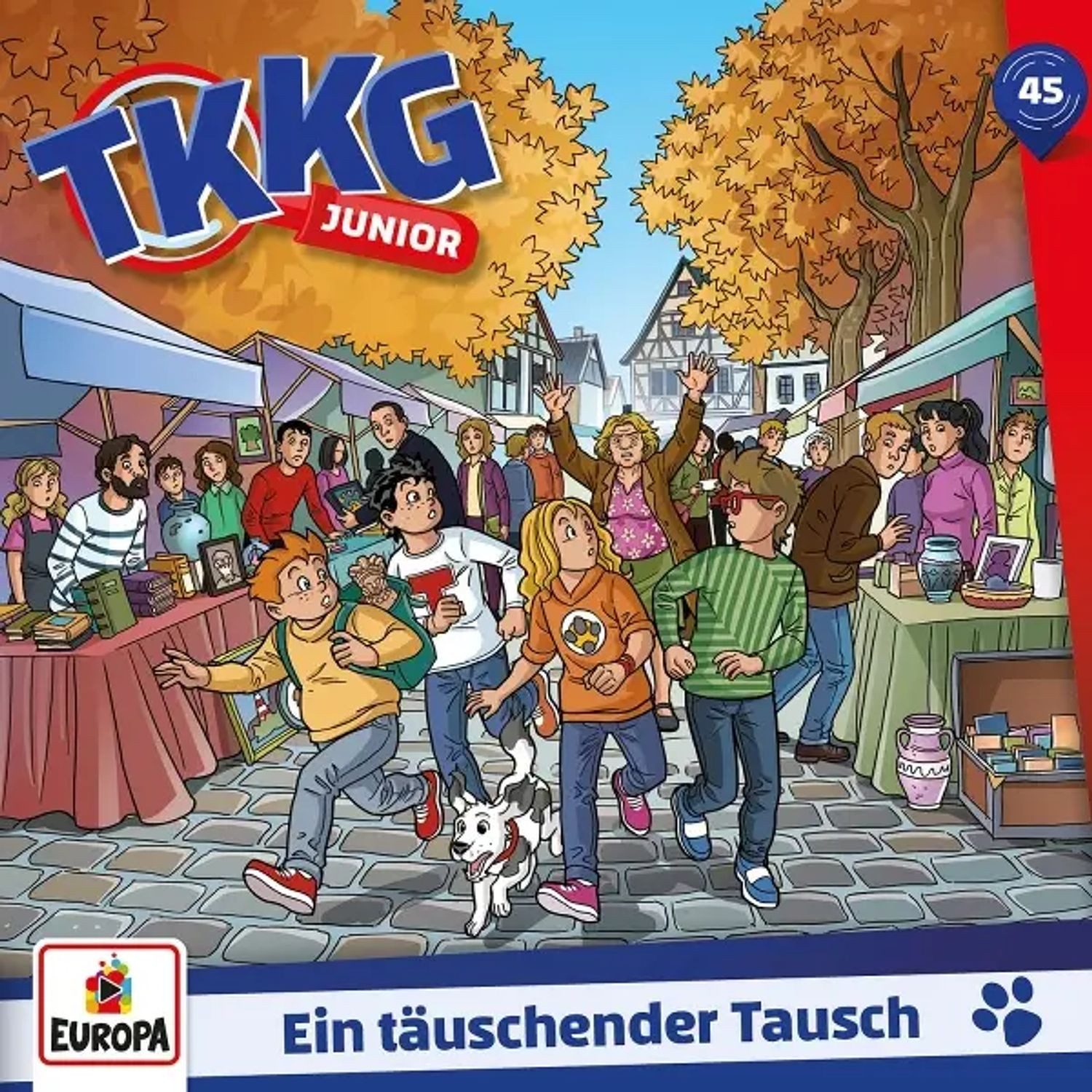 United Soft Media Hörspiel TKKG Junior 45: Ein täuschender Tausch