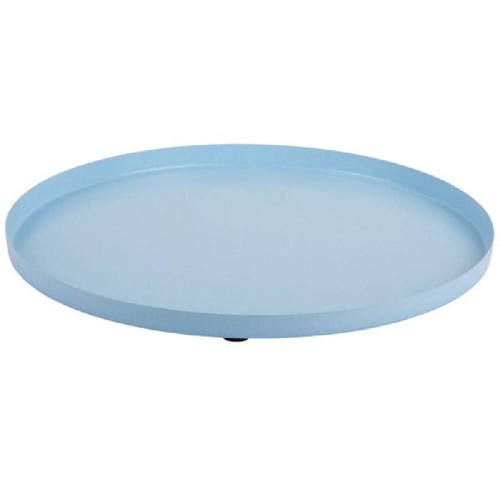 Present Time Tablett Tablett Dekotablett Tray Servir Soft Blue (30cm)