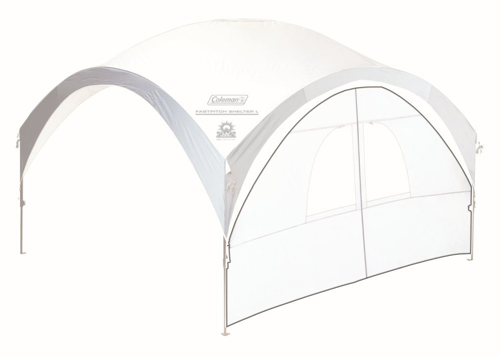 Pitch? with Shelter L Pavillonseitenteil Sunwall COLEMAN Fast door