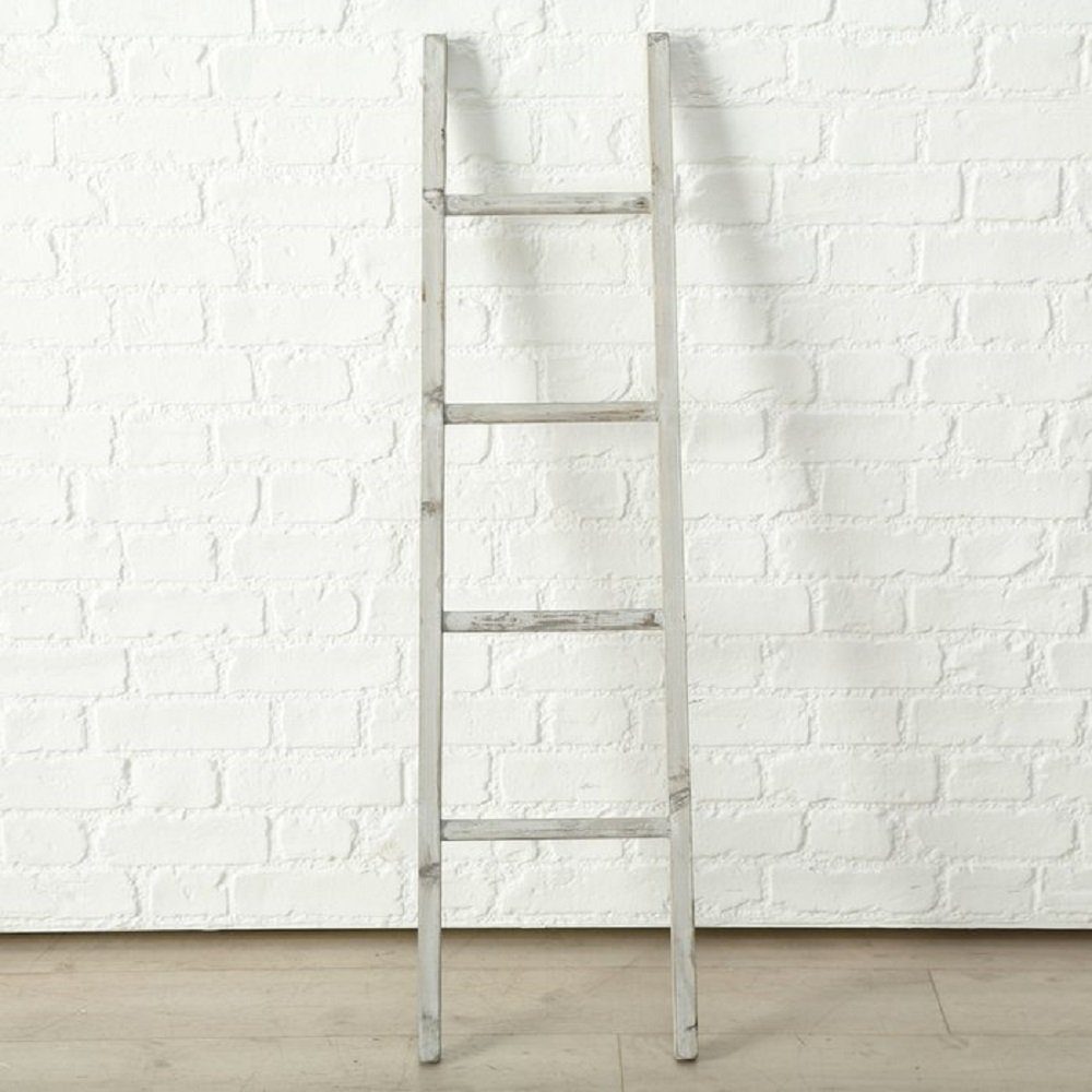 BOLTZE GRUPPE GmbH Hängedekoration Leiter Wanddekoration Handtuchhalter Gra günstig online kaufen