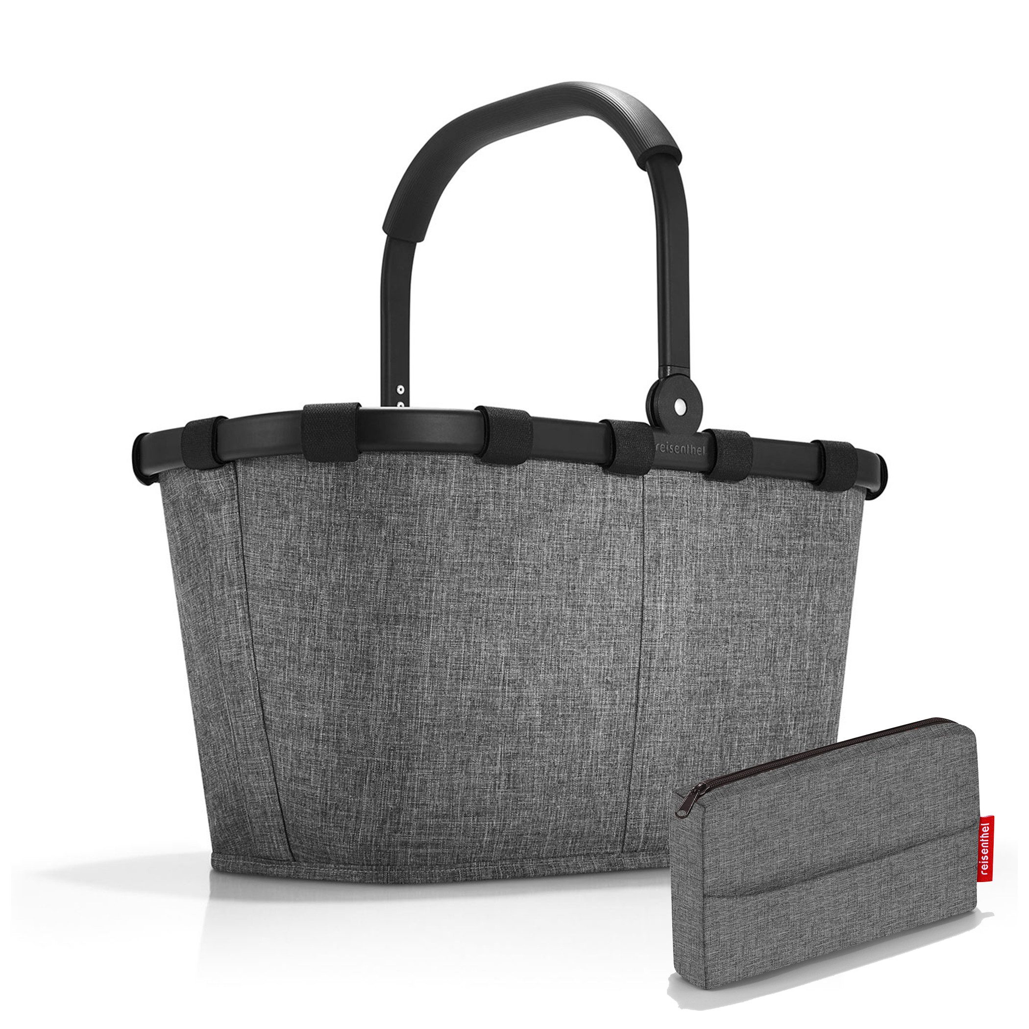 REISENTHEL® Einkaufskorb, Set aus Carrybag & Pocketcase: Stilvolle Eleganz & Organisation