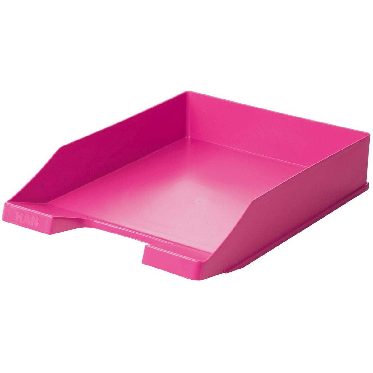 HAN-Bürogeräte Briefablage Briefablage Klassik A4/C4 stapelbar stabil modern Trend Colour pink