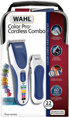 Wahl Haarschneider Color Pro Cordless, 22-teiliges Netz-/Akku-Haarschneidset