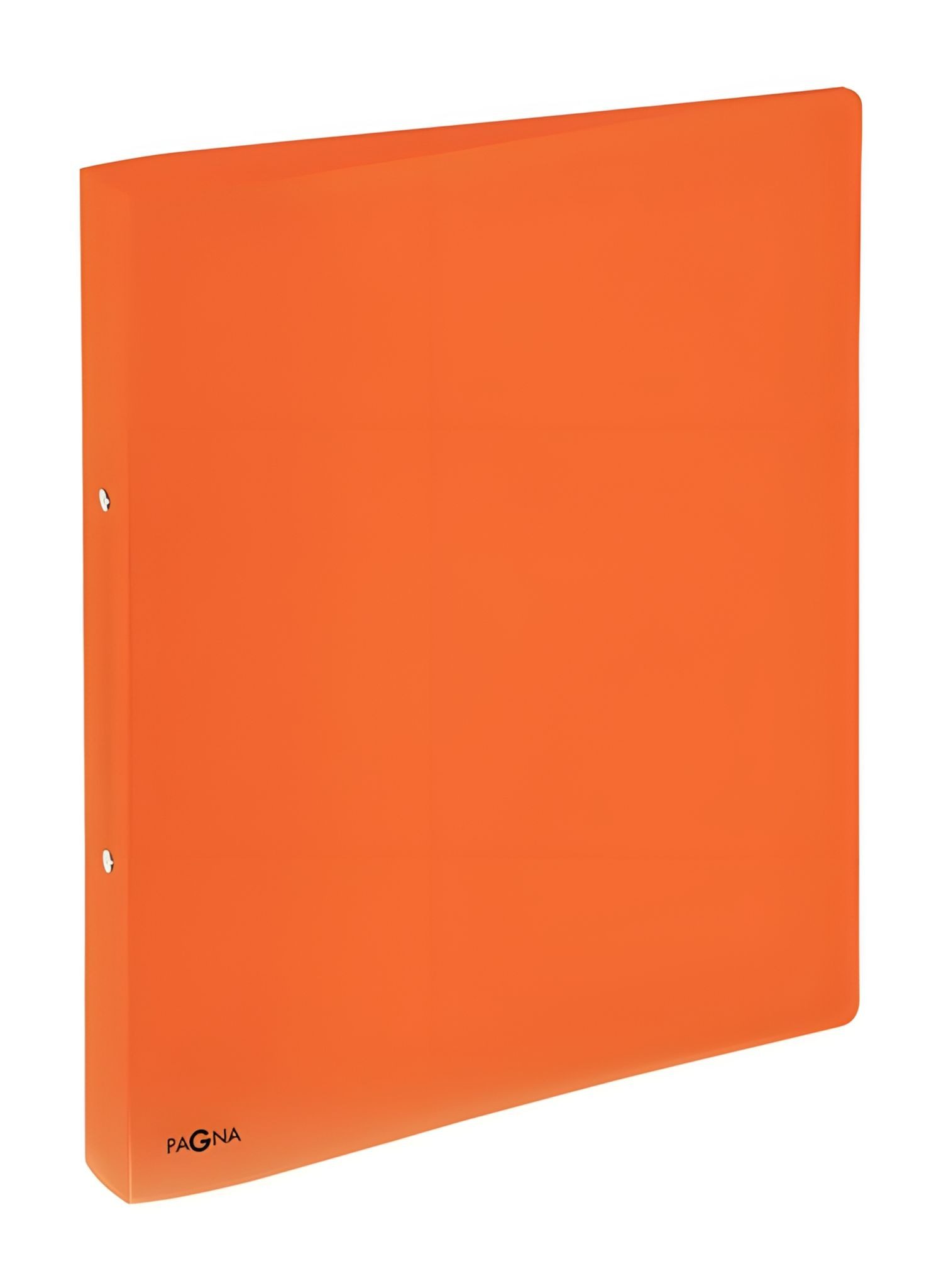 PAGNA Ringbuchmappe Pagna Ringbuch A4 25mm PP 2-Ring-Mechanik orange