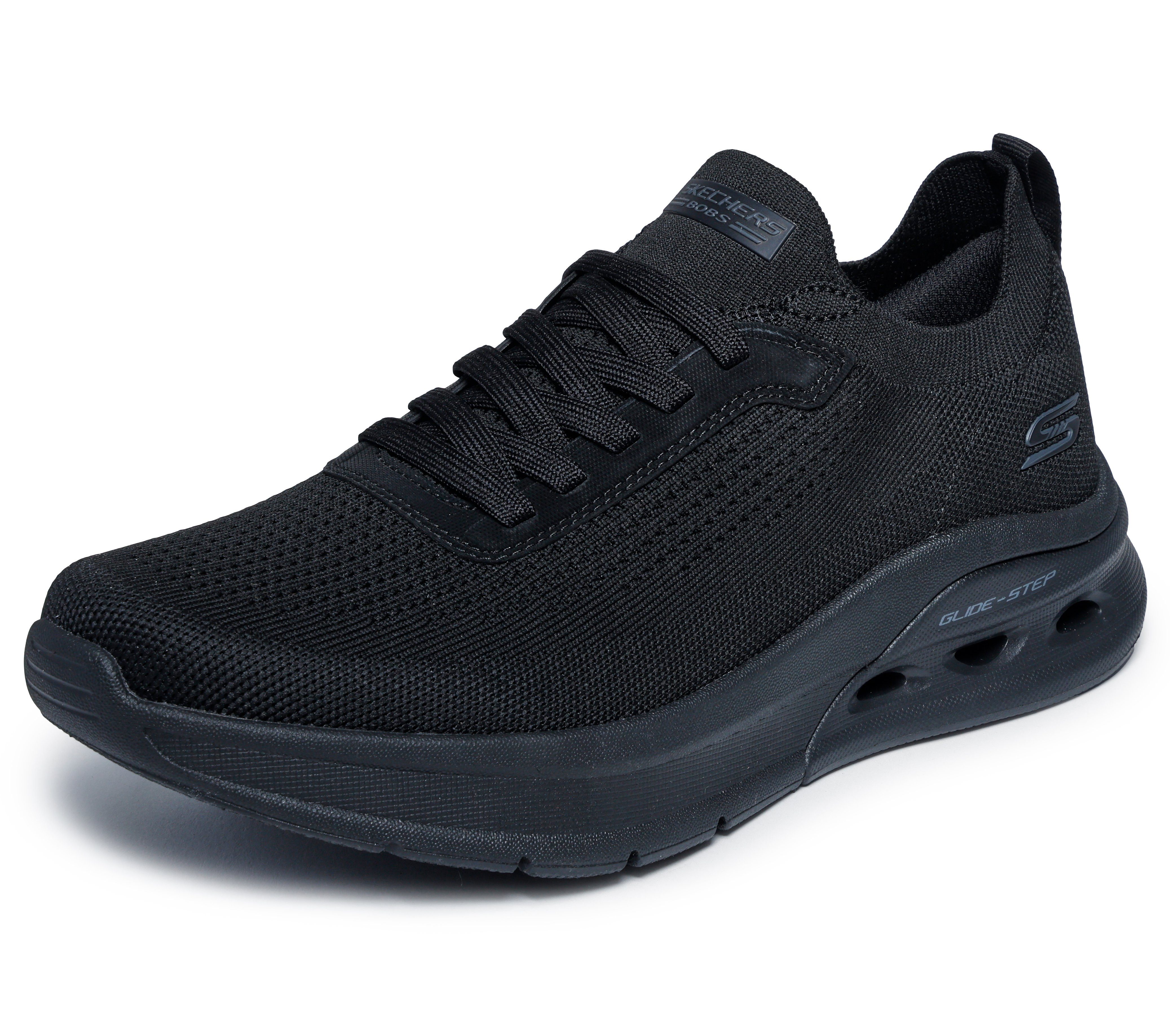 Skechers BOBS ARC WAVES 2.0 Sneaker Schnürschuh, Laufschuh in veganer Verarbeitung