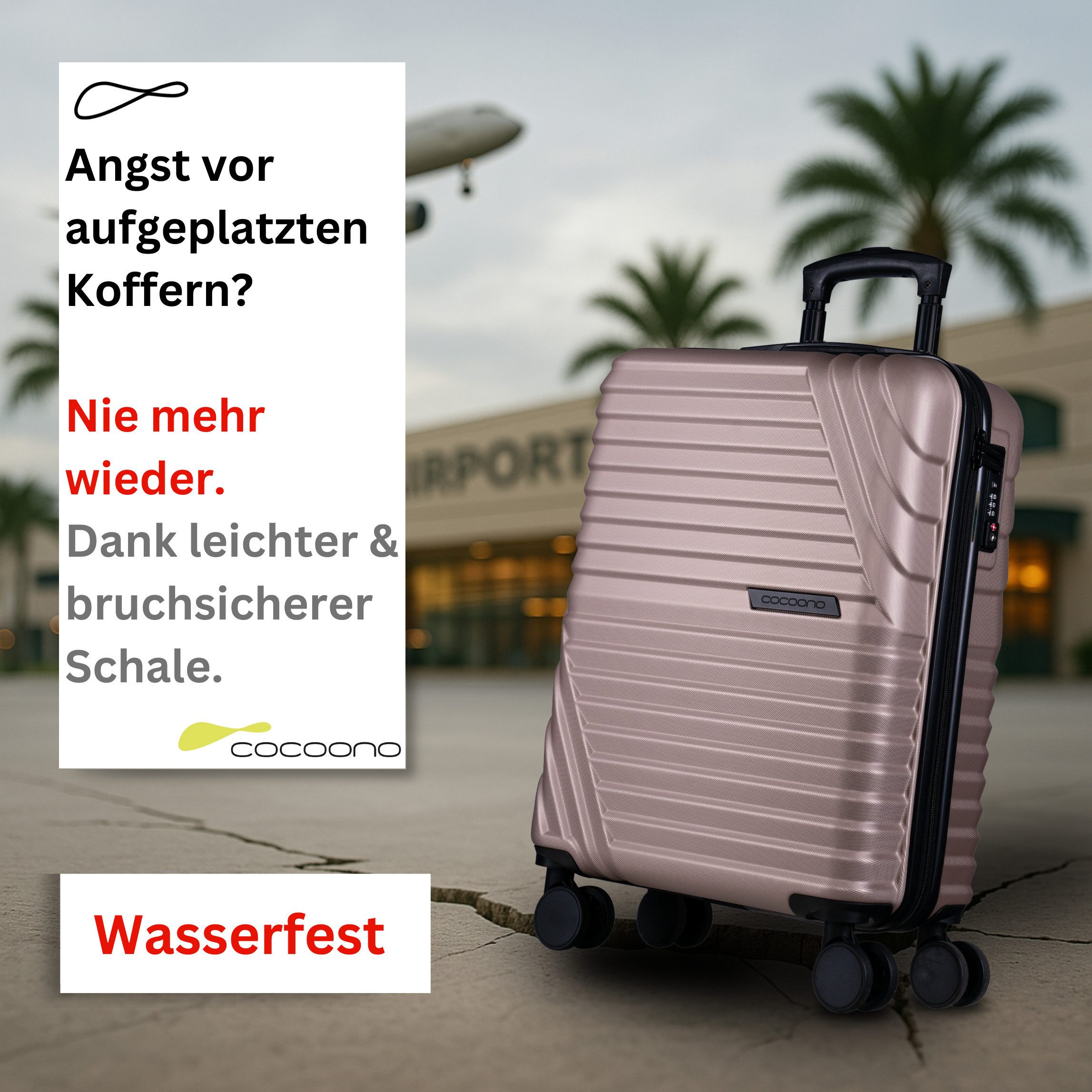 cocoono Hartschalen-Trolley Cocoono Hartschalenkoffer mit TSA günstig online kaufen