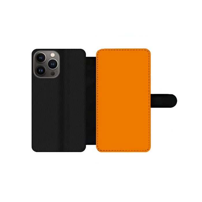 MuchoWow Handyhülle Orange - Jahreszeiten - Herbst Handyhülle Telefonhülle Apple iPhone 13 Pro Max
