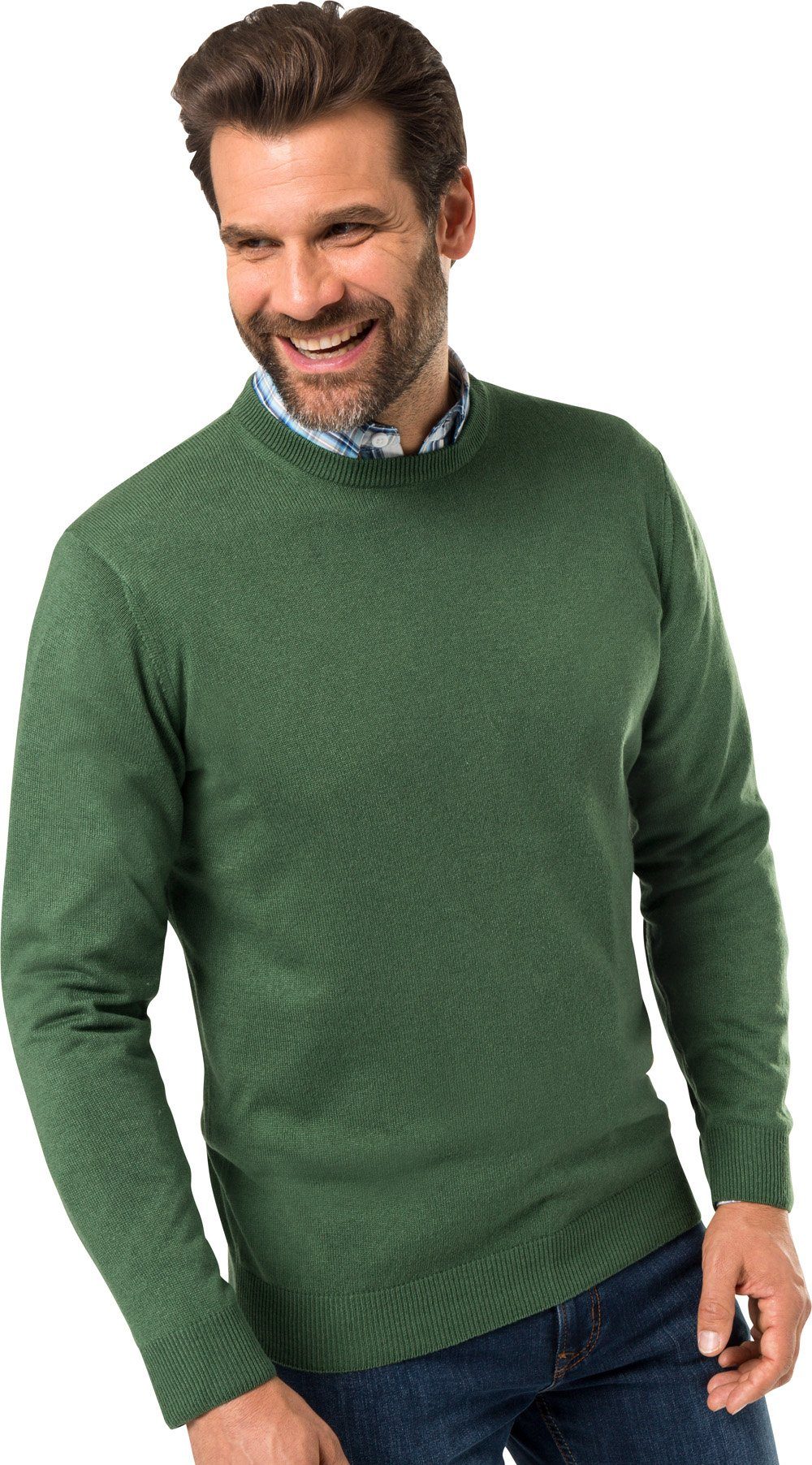 Royal Spencer Rundhalspullover feinster Tragekomfort, ideal günstig online kaufen