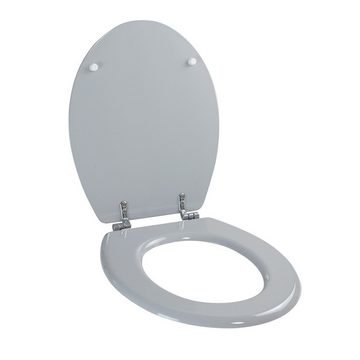 Grafner WC-Sitz WC-Sitz aus MDF Football 10304, Außenmaße (L x B): ca. 43 x 36,5 cm
