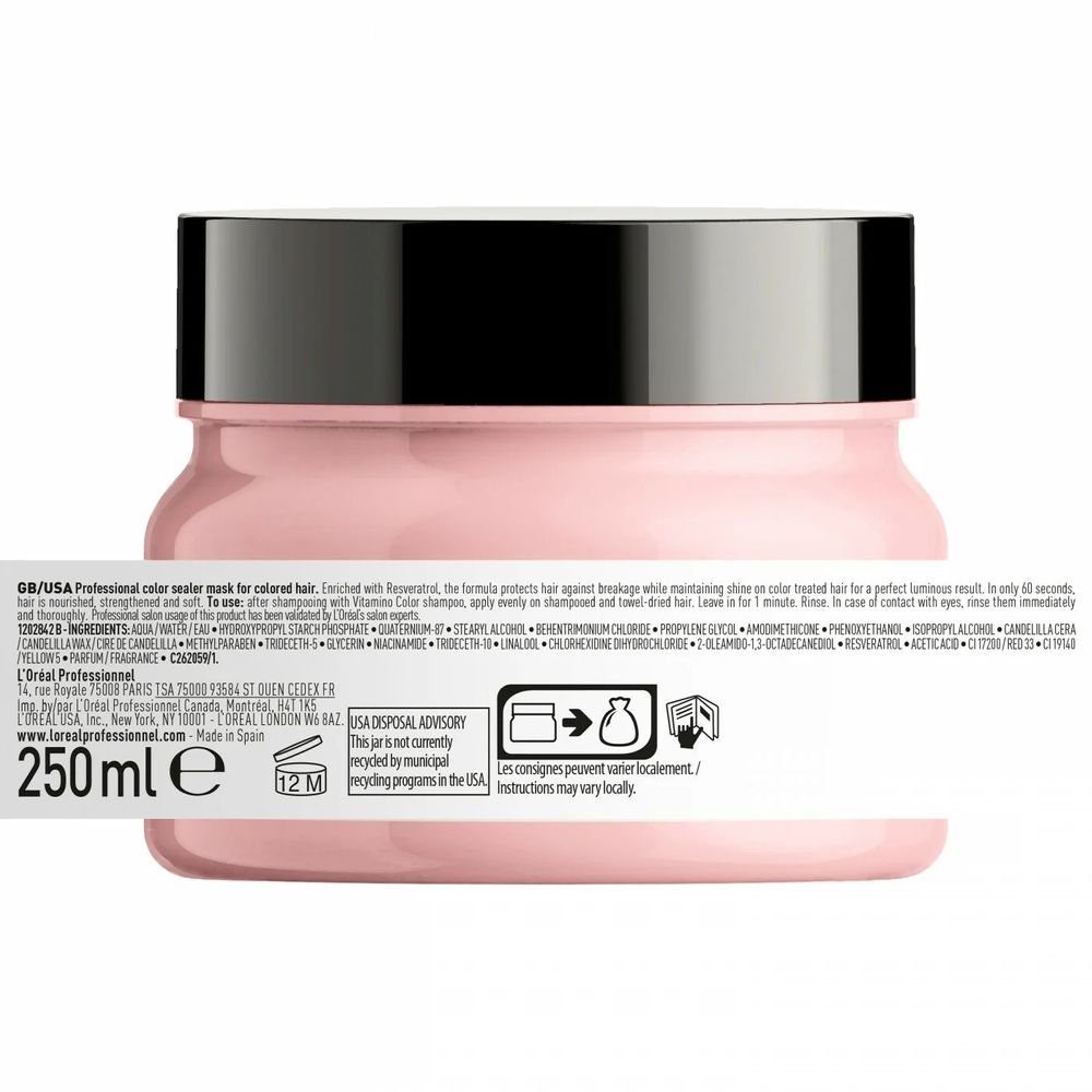 L'ORÉAL PROFESSIONNEL PARIS Haarmaske Serie Expert Vitamino Color Maske 500 ml